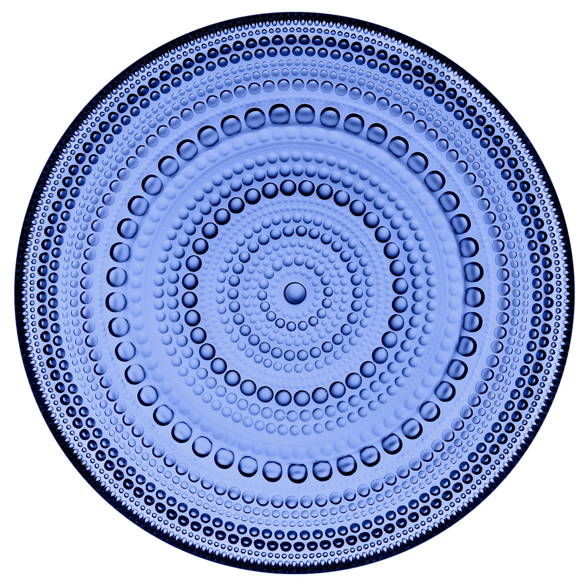 Iittala Kastehelmi tallerken 17 cm, ultramarineblå