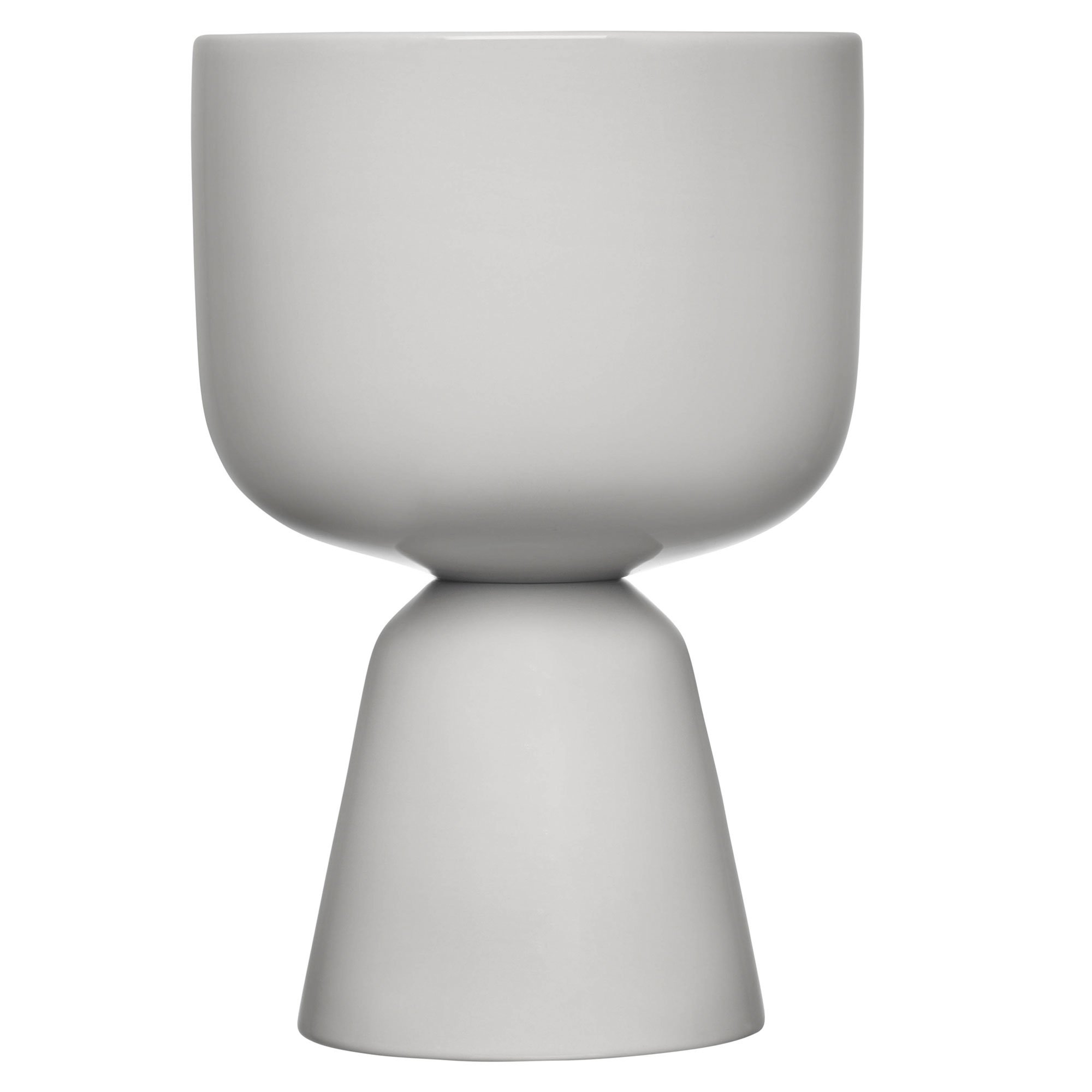 Iittala Nappula kruka 230×155 mm ljusgrå