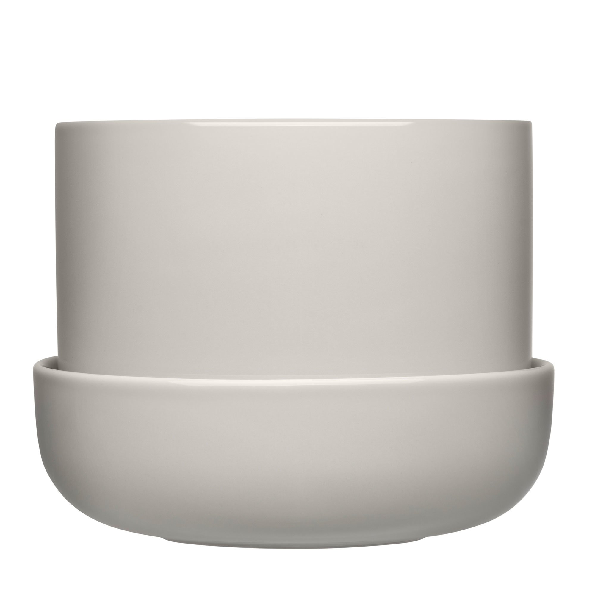 Iittala Nappula kruka + fat 170×130 mm ljusgrå