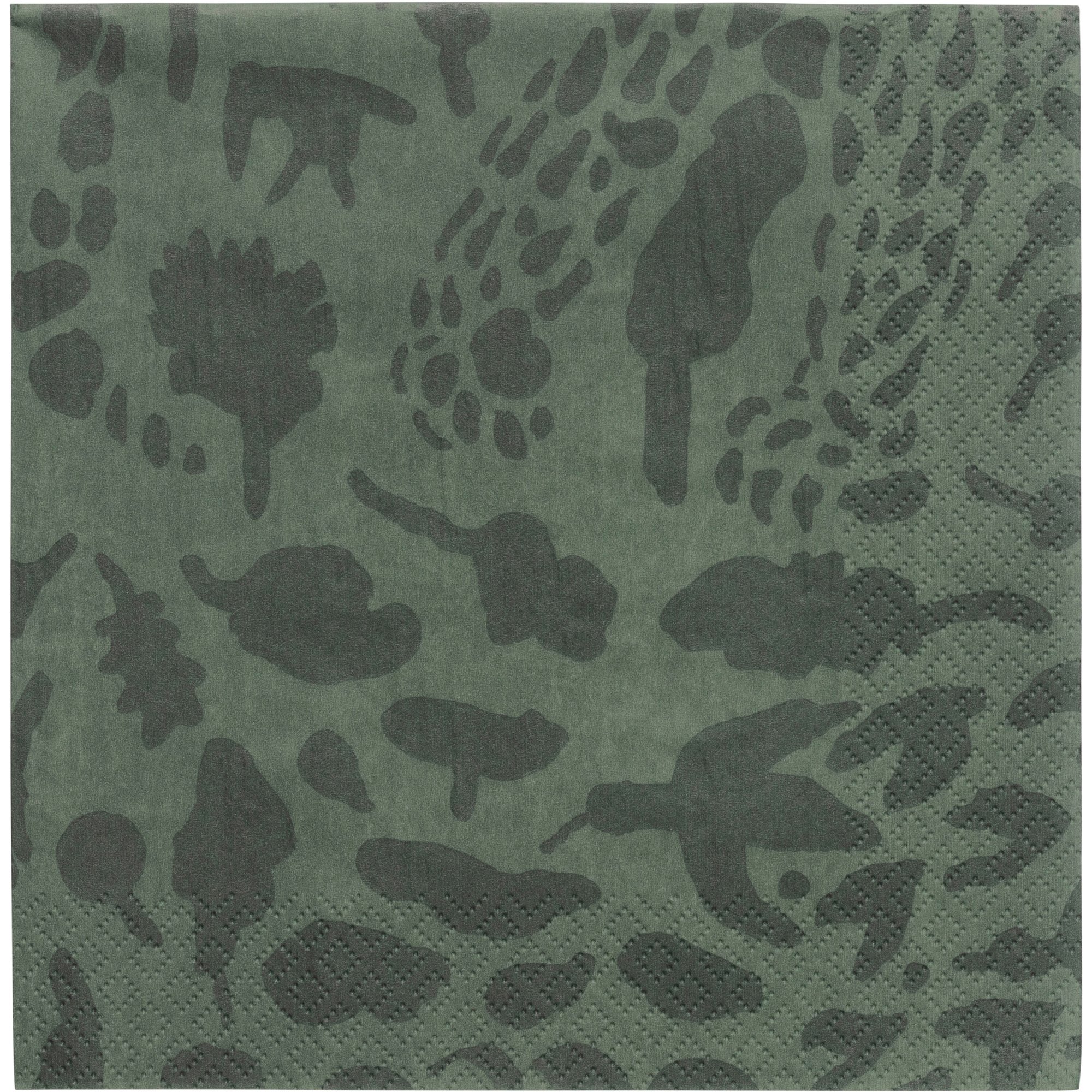 Läs mer om Iittala Oiva Toika Collection pappersservett, 33 cm, grön