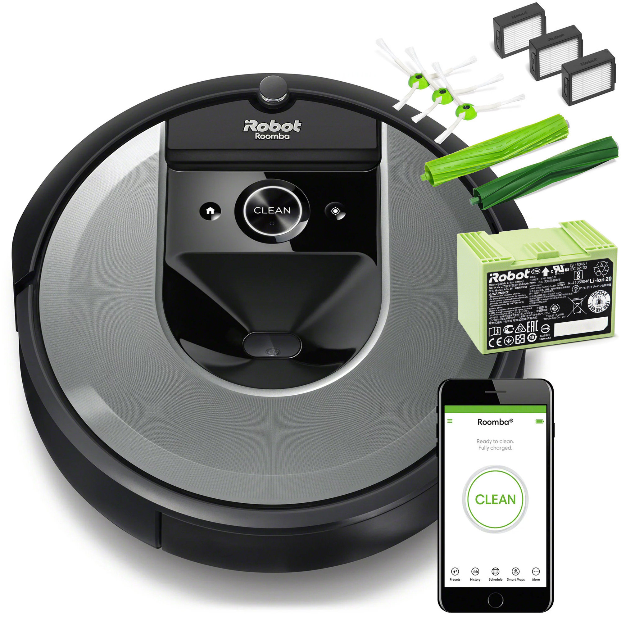 Roomba I7 Megapack Robotstøvsuger fra iRobot » Gratis Levering