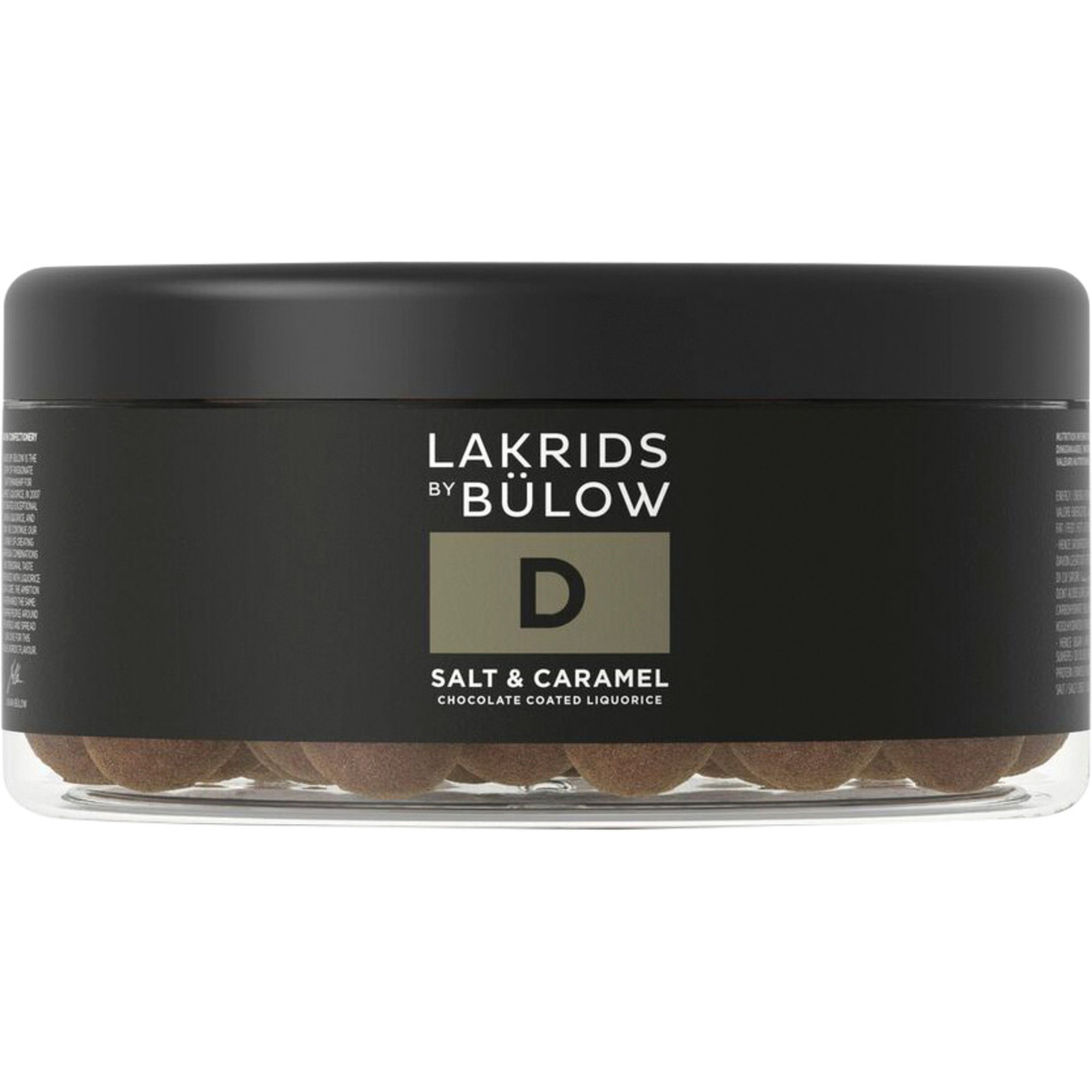 Läs mer om Lakrids by Bülow Large D, Salt & Caramel