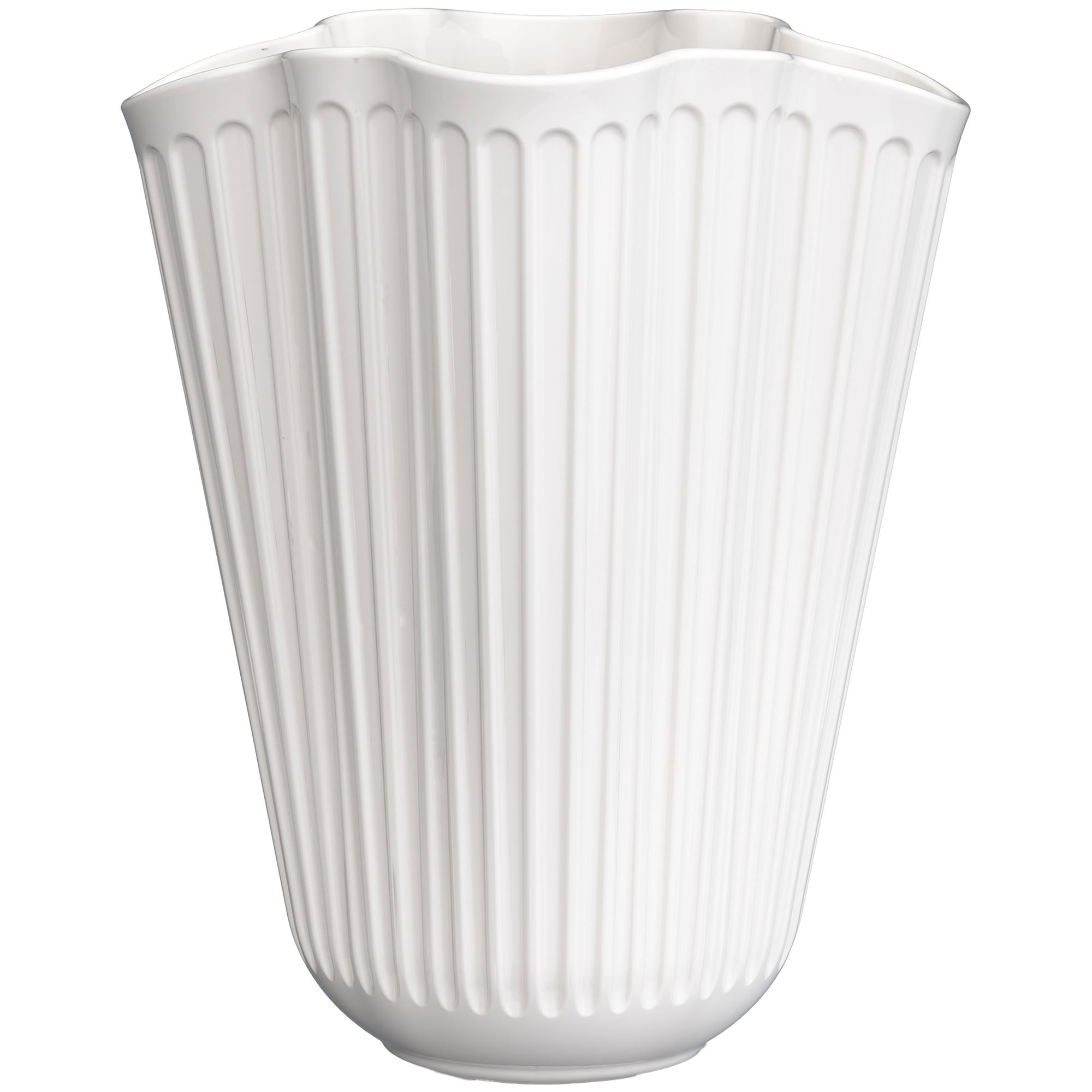 Kähler Hammershøi Unfold vas 20,5 cm vit