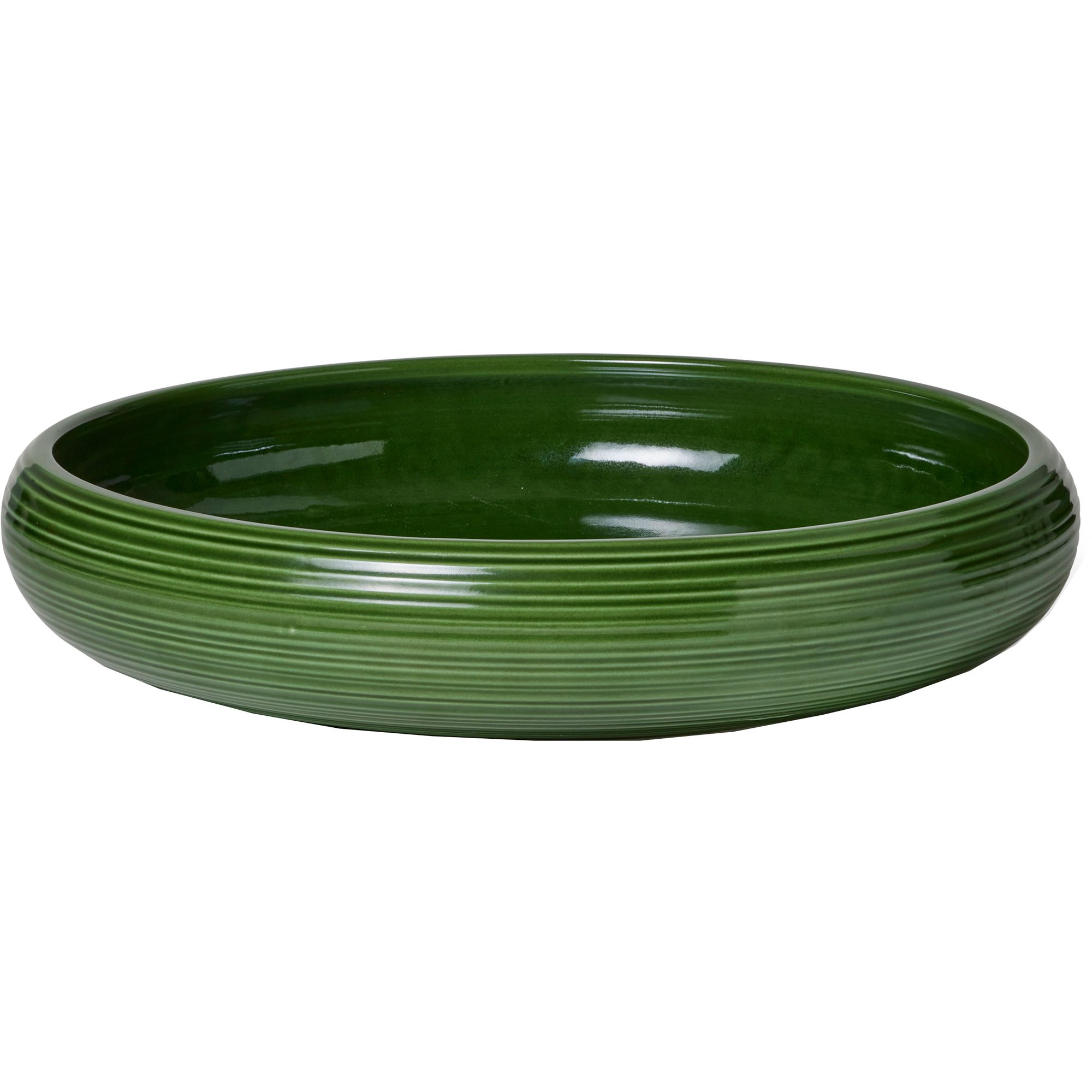 Läs mer om Kähler Colore skål, 34 cm, sage green