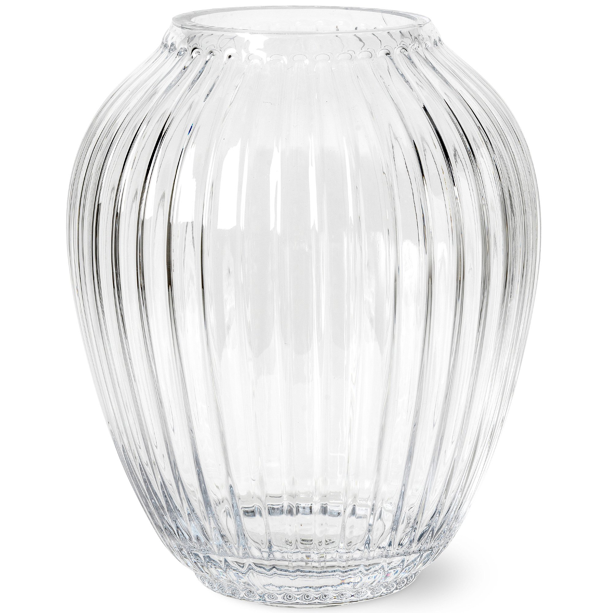 Läs mer om Kähler Hammershøi vase 18,5 cm, klar