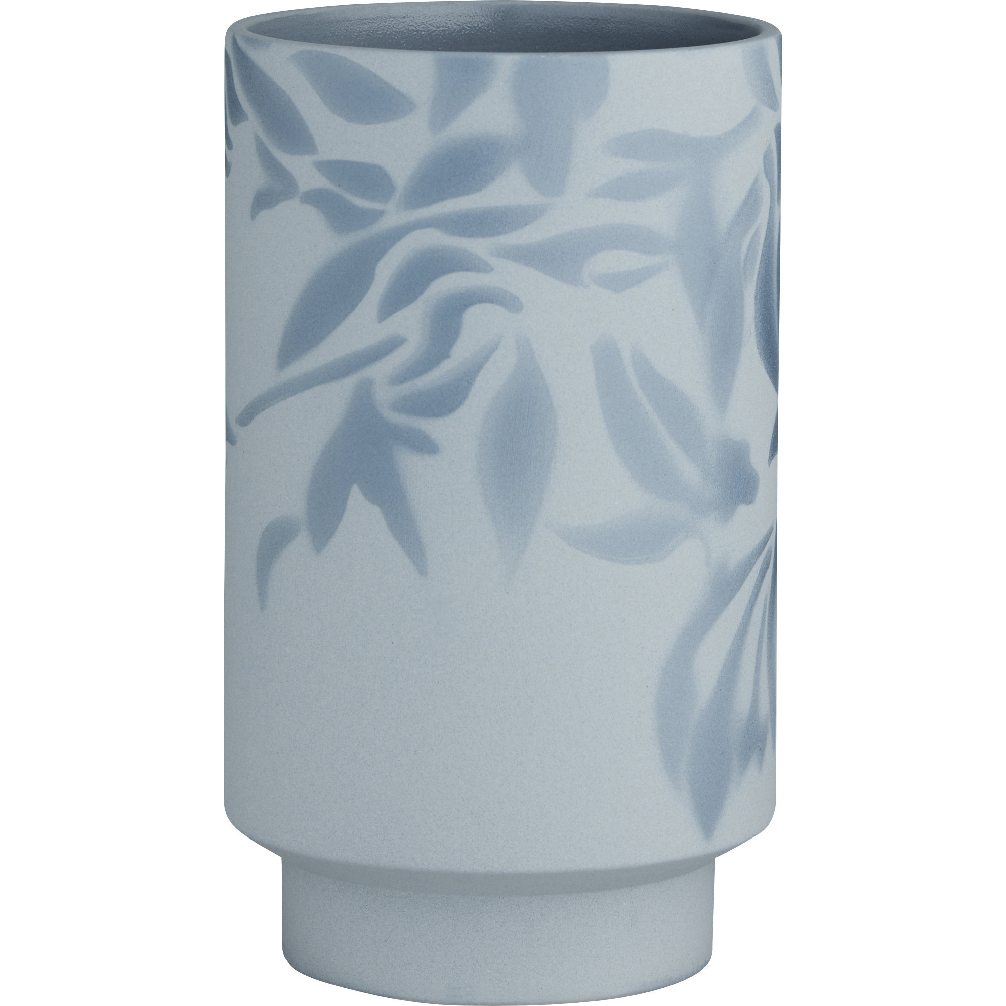 Kähler Kabell vase 19 cm – dusty blue