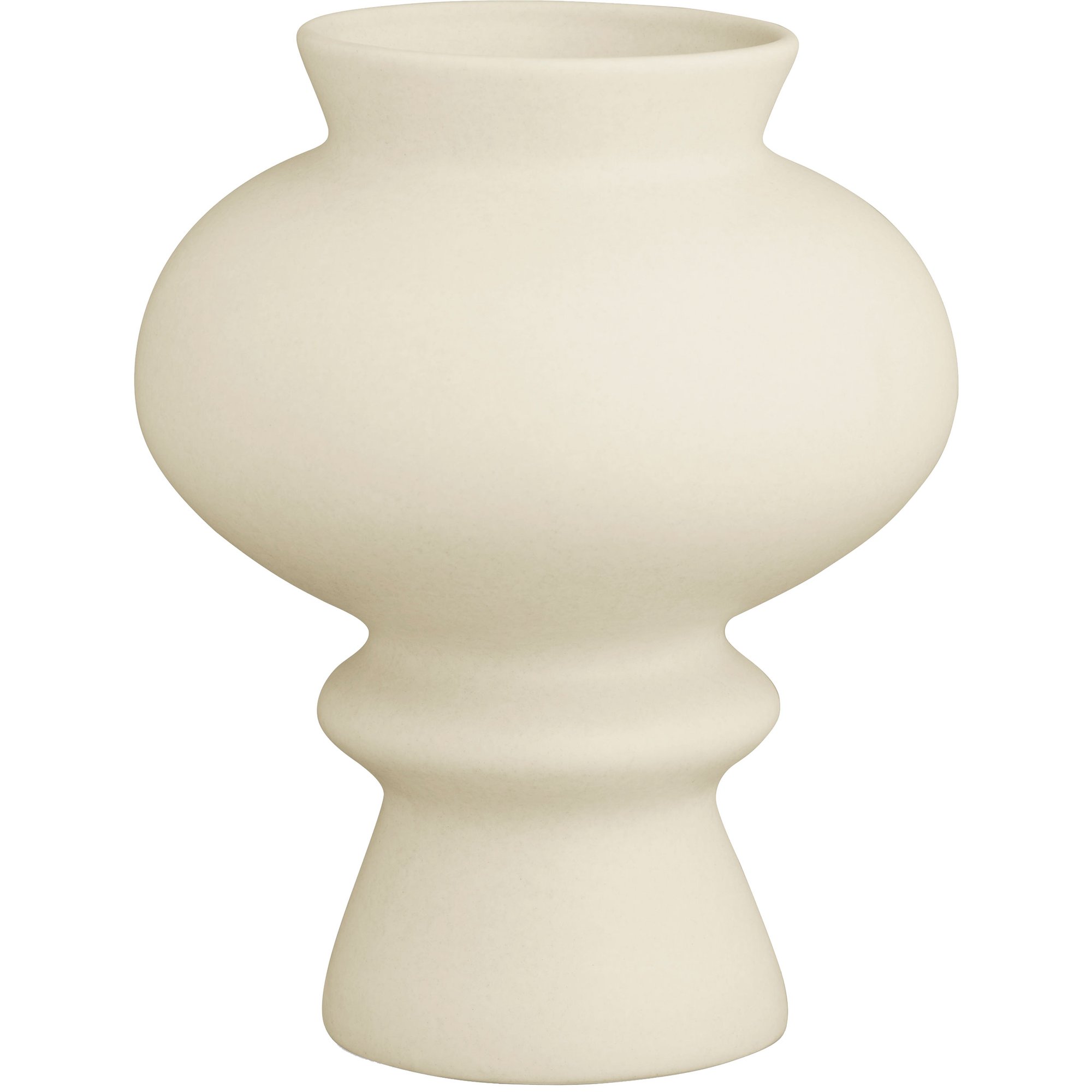 Kähler Kontur Vase 23cm Hvid