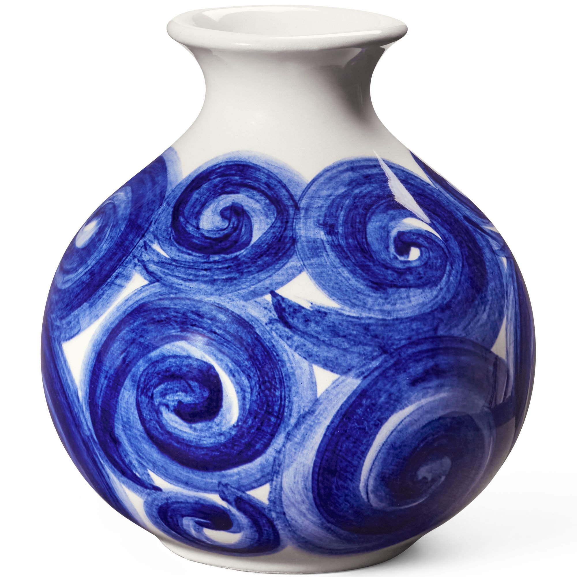 Kähler Tulle vase 10,5 cm, blå Lysestaker