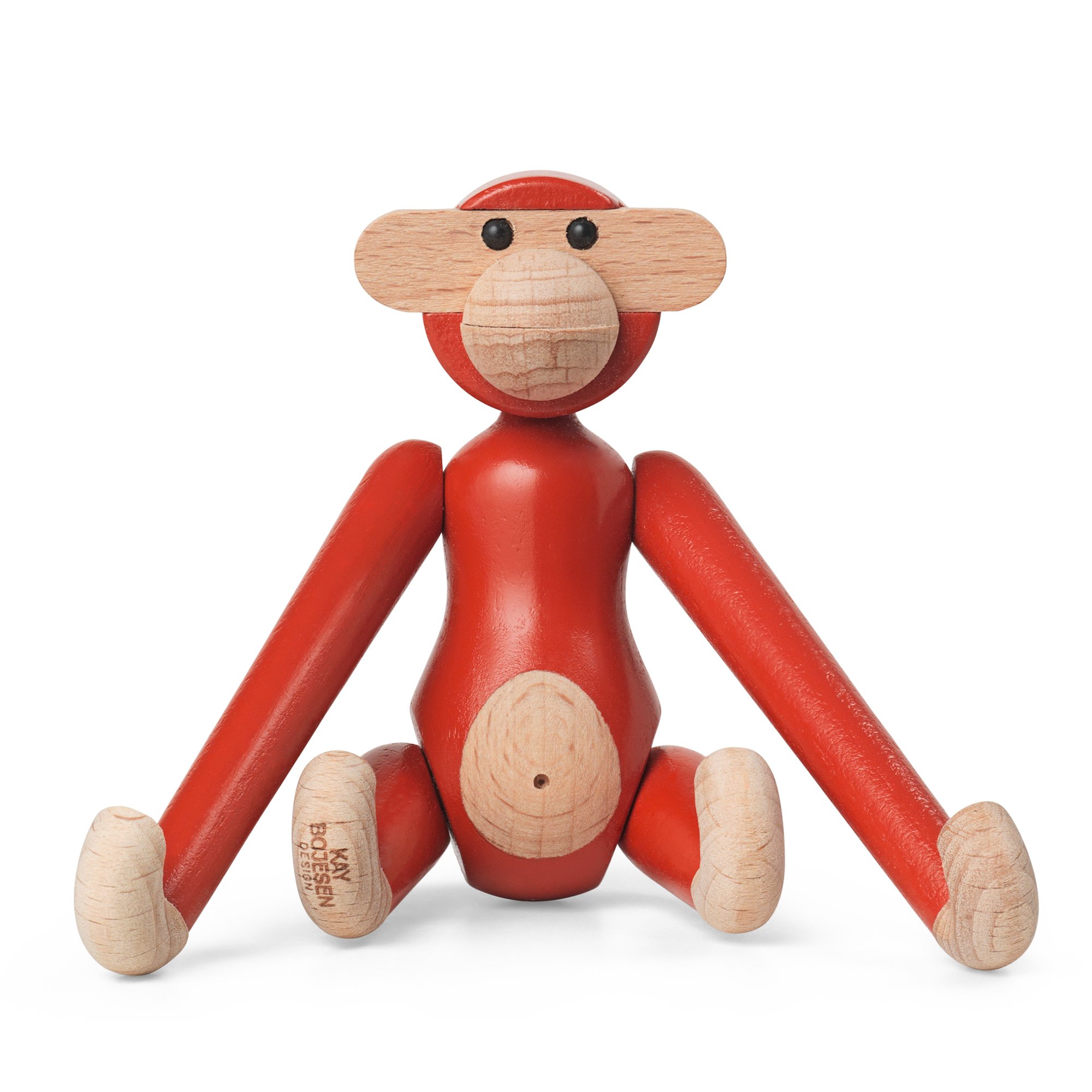 Kay Bojesen Mini vintage ape, rød Figur