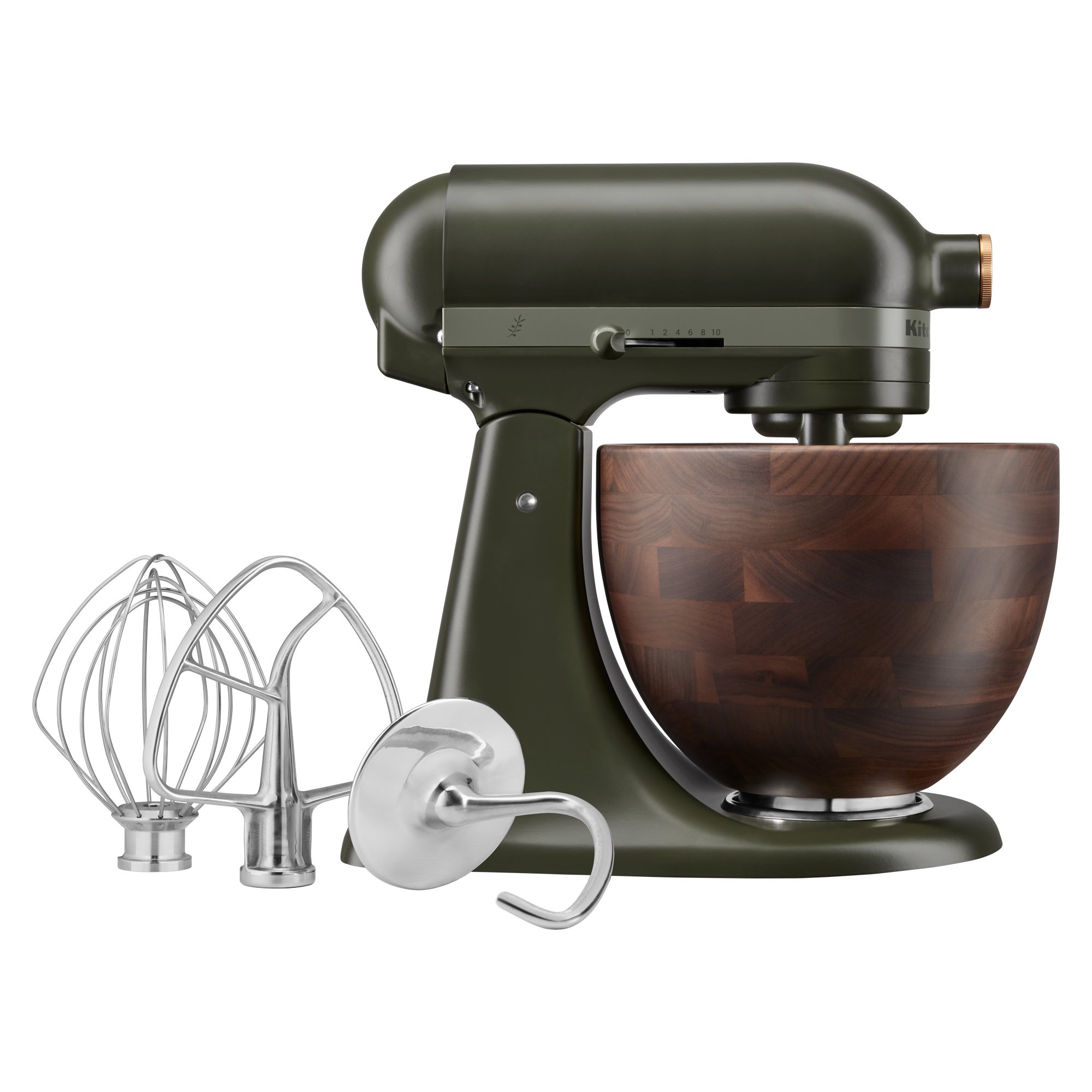 Läs mer om KitchenAid Artisan KSM180WSEEG Köksmaskin 4,7 liter, evergreen