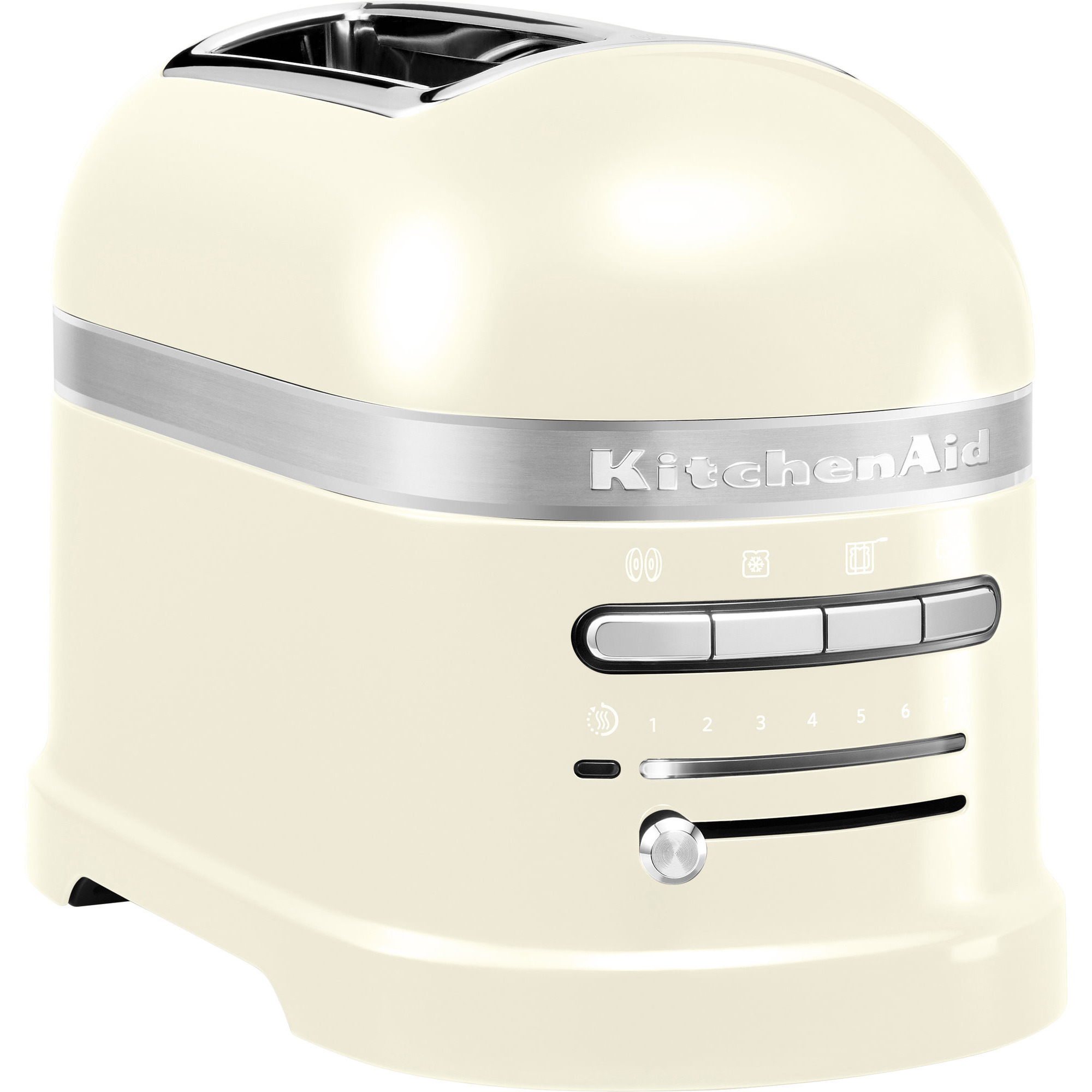 tandlæge ugentlig Uskyldig Bestil Artisan toaster 2-skiver creme fra KitchenAid