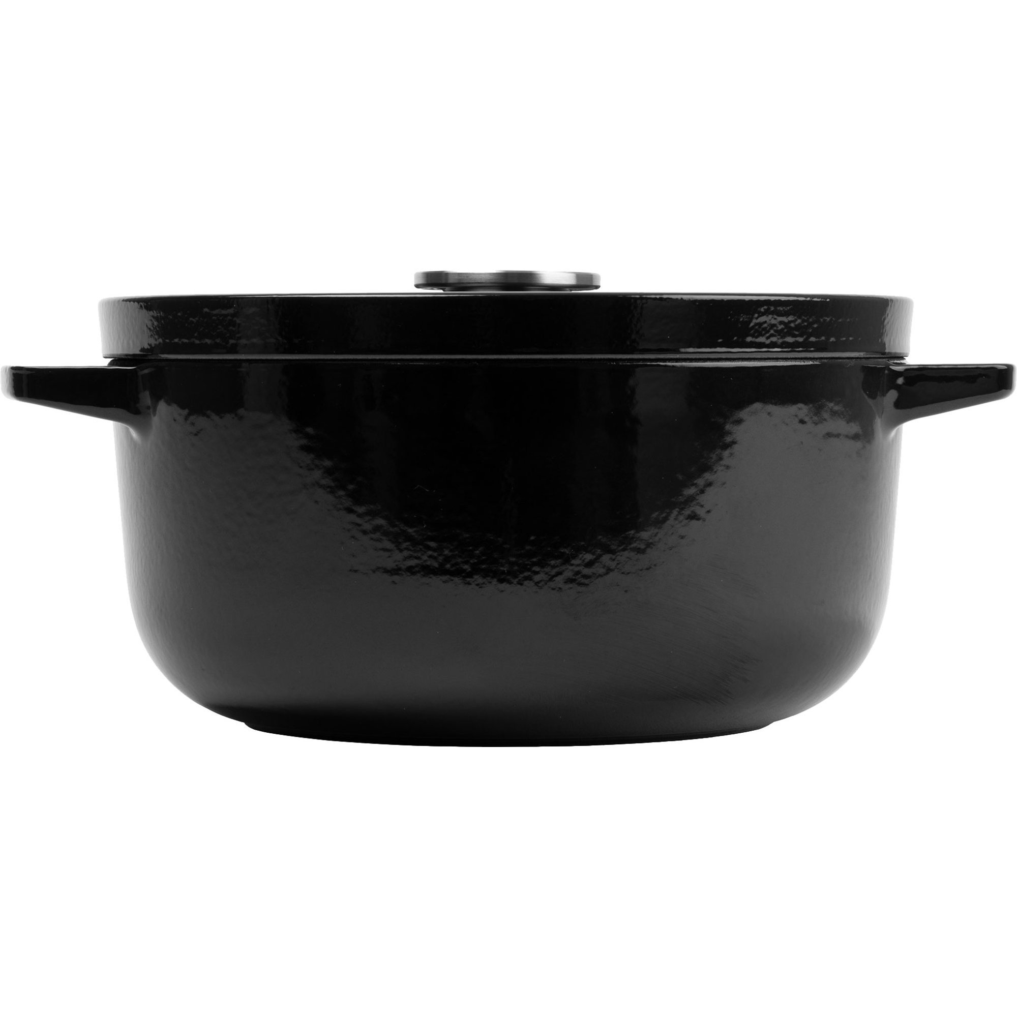 Läs mer om KitchenAid Gjutjärnsgryta 22 cm/3,3 liter, onyx black