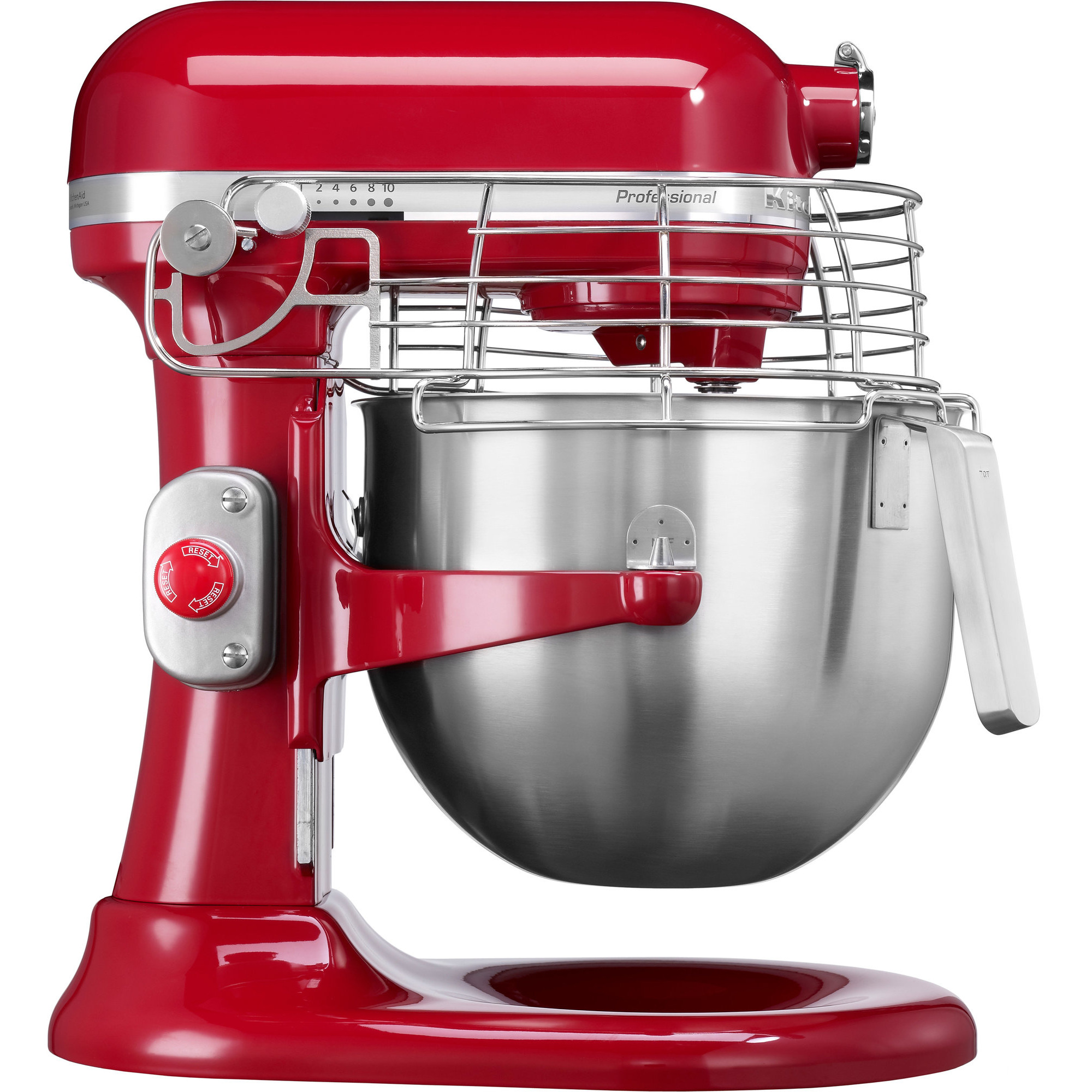 7: KitchenAid Professionel køkkenmaskine rød