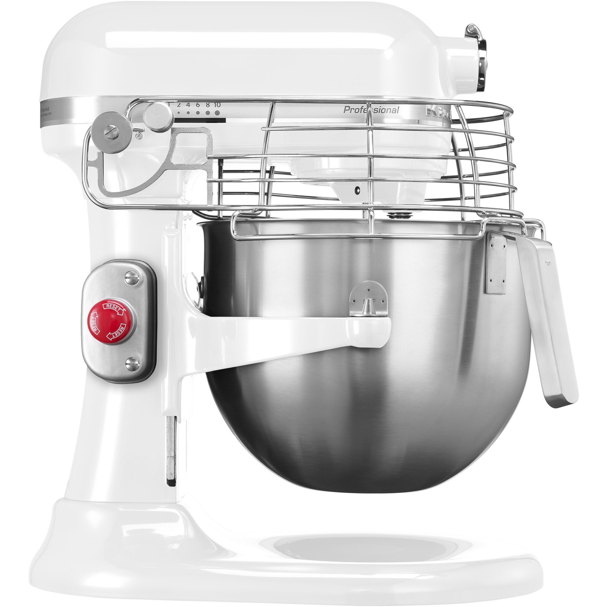 12: KitchenAid Professionel køkkenmaskine hvid