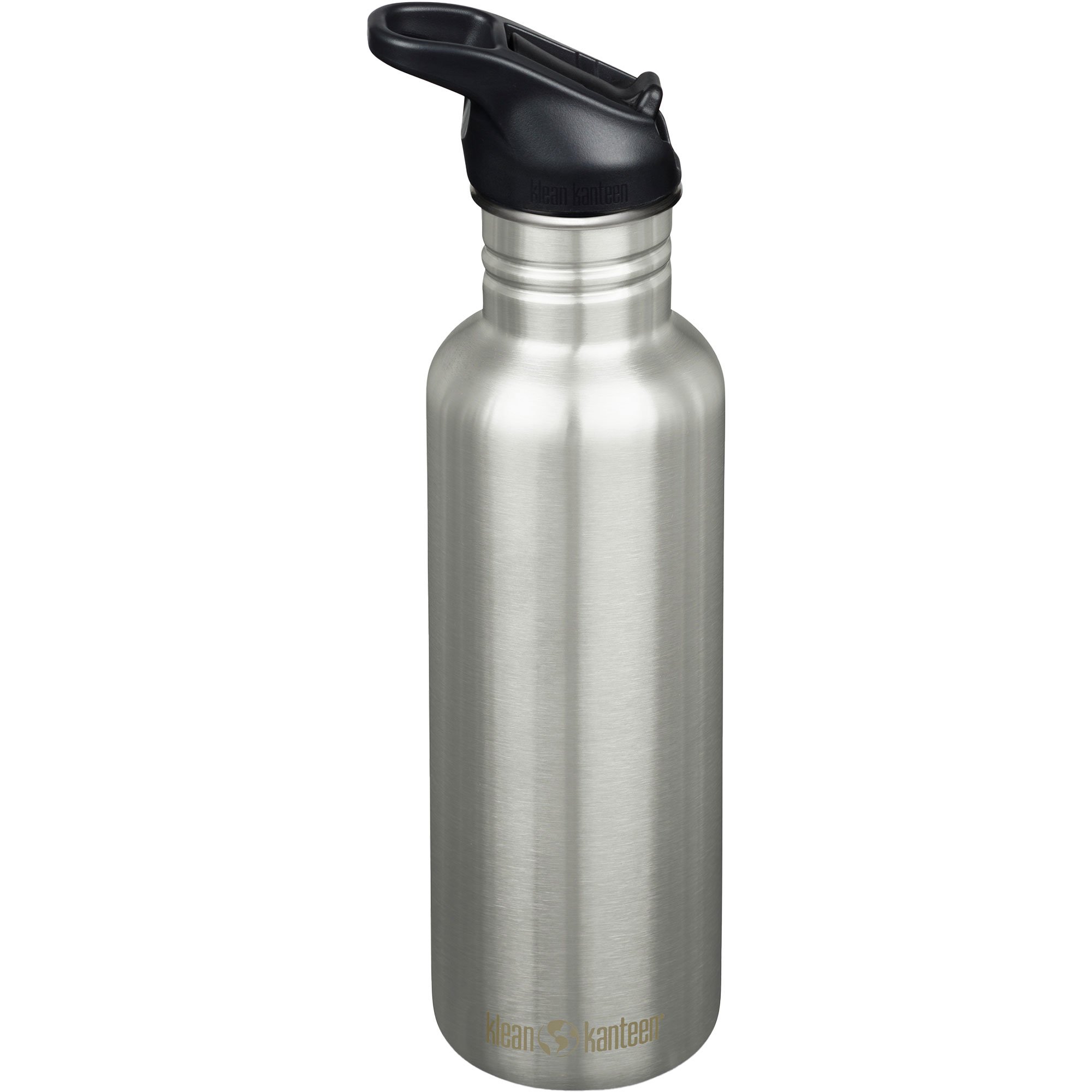 Klean Kanteen Classic Flip Seal Sport vattenflaska 800 ml borstat stål