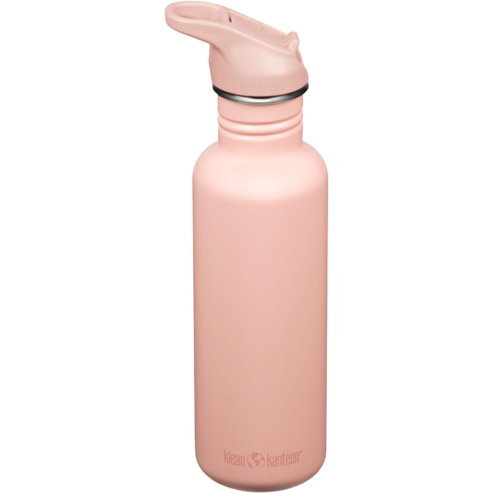 Klean Kanteen Classic Flip Seal Sport vattenflaska 800 ml peach parfait