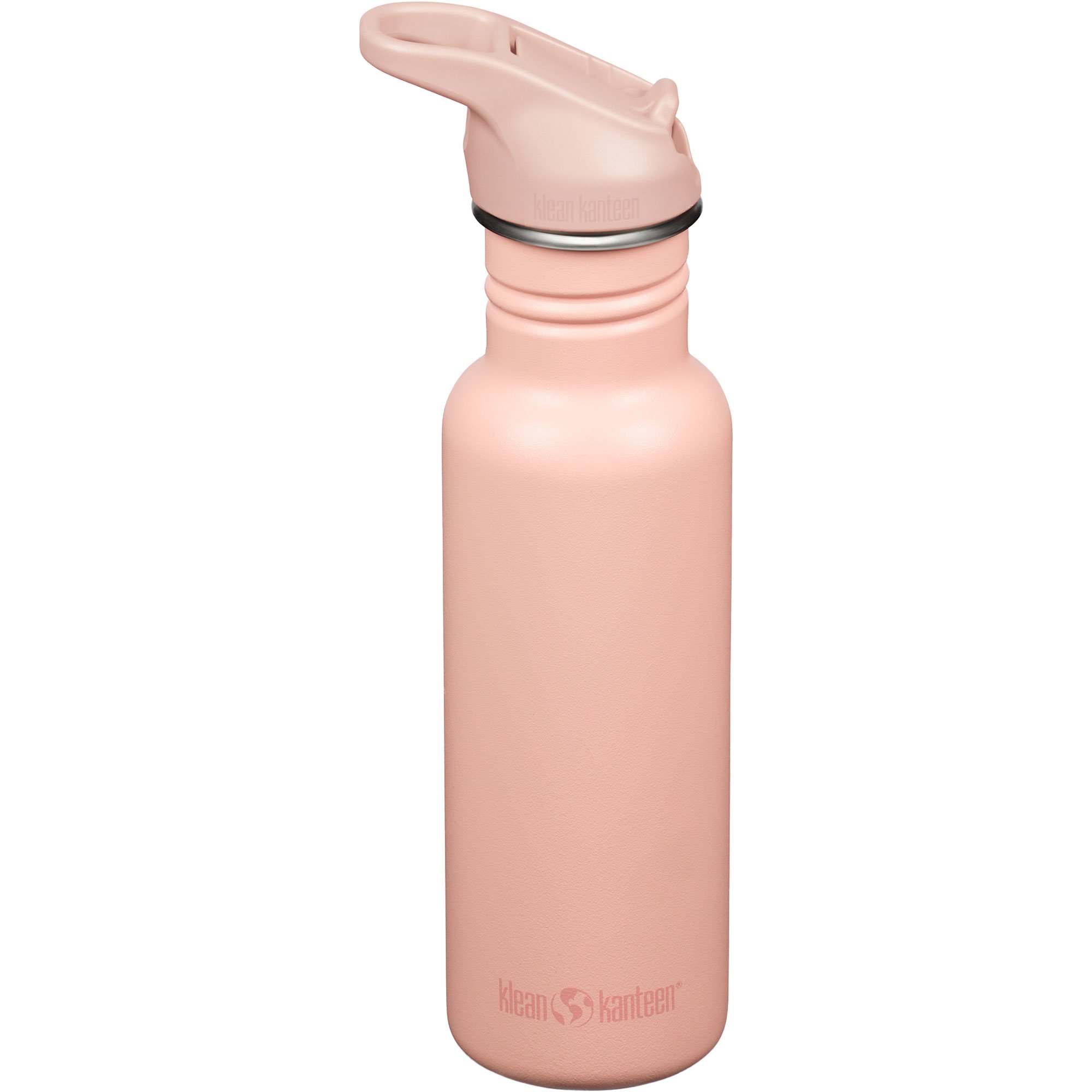 Läs mer om Klean Kanteen Classic Narrow Flip Sport vattenflaska 532 ml, peach parfait