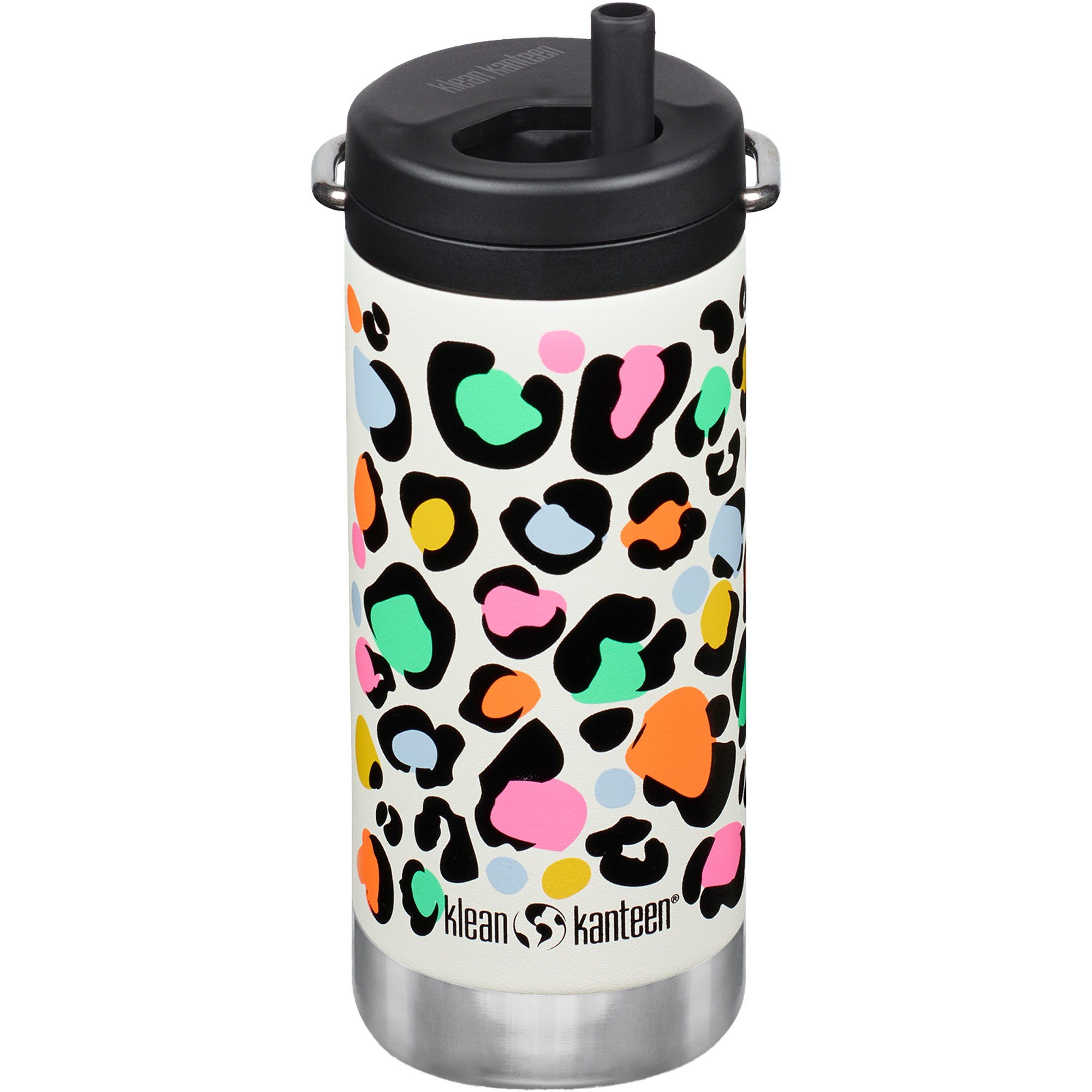 Klean Kanteen  TKWide Twist Cap termosmugg 355 ml leopard print