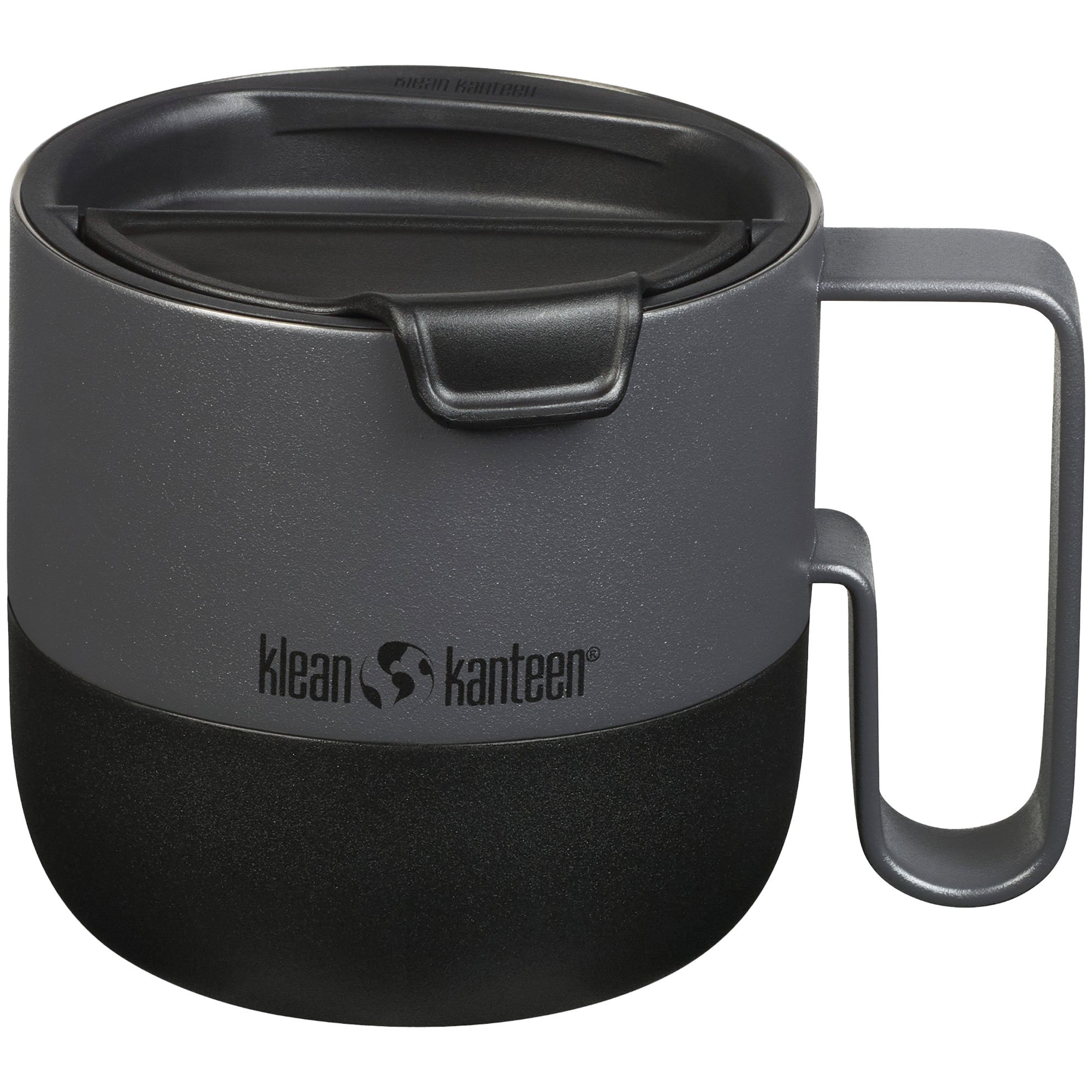Läs mer om Klean Kanteen Rise Mug termosmugg 414 ml, asphalt