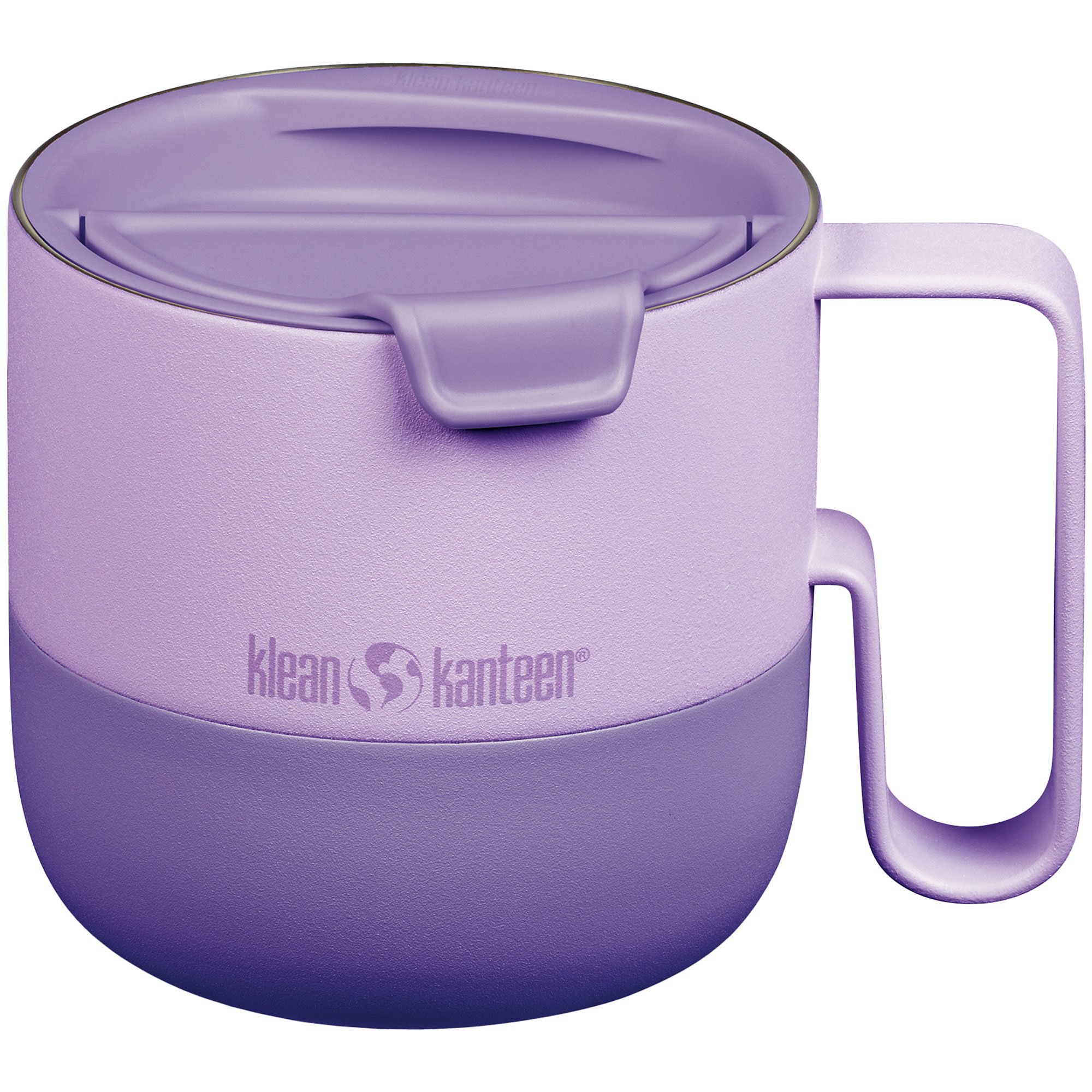 Läs mer om Klean Kanteen Rise Mug termosmugg 414 ml, orchid bloom