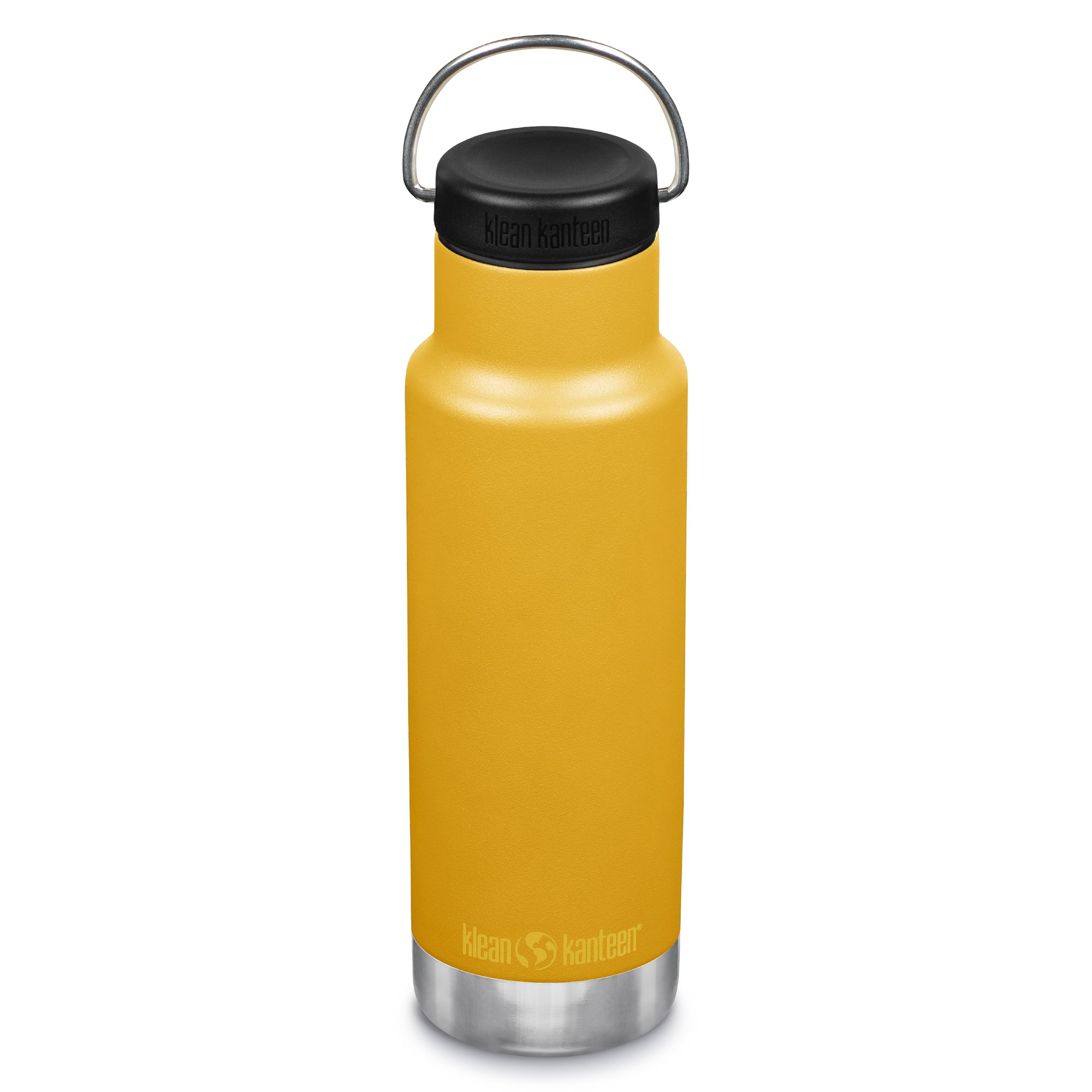 Läs mer om Klean Kanteen Isolerad flaska med ögelkork, 355 ml, marigold