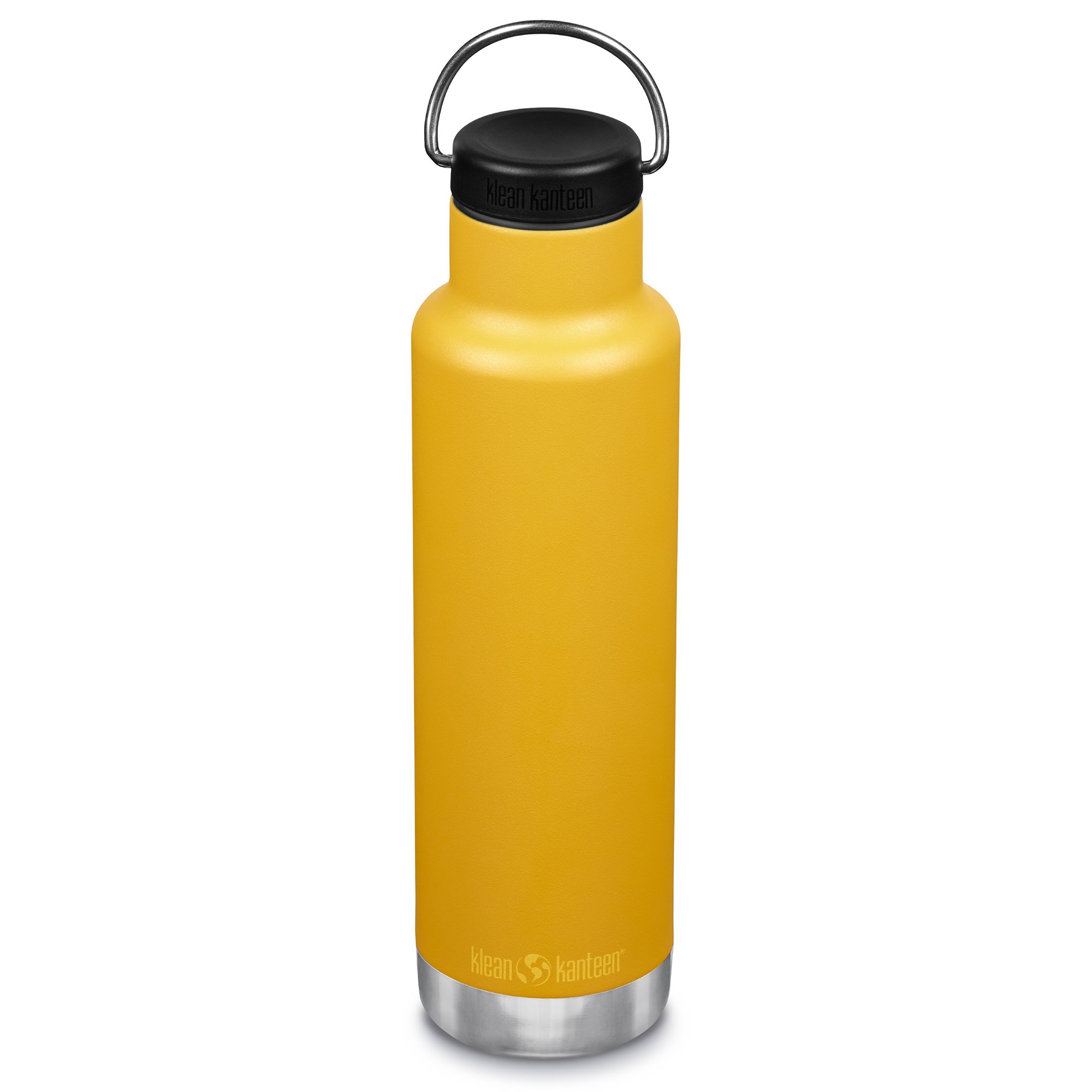 Läs mer om Klean Kanteen Isolerad flaska med ögelkork, 592 ml, marigold