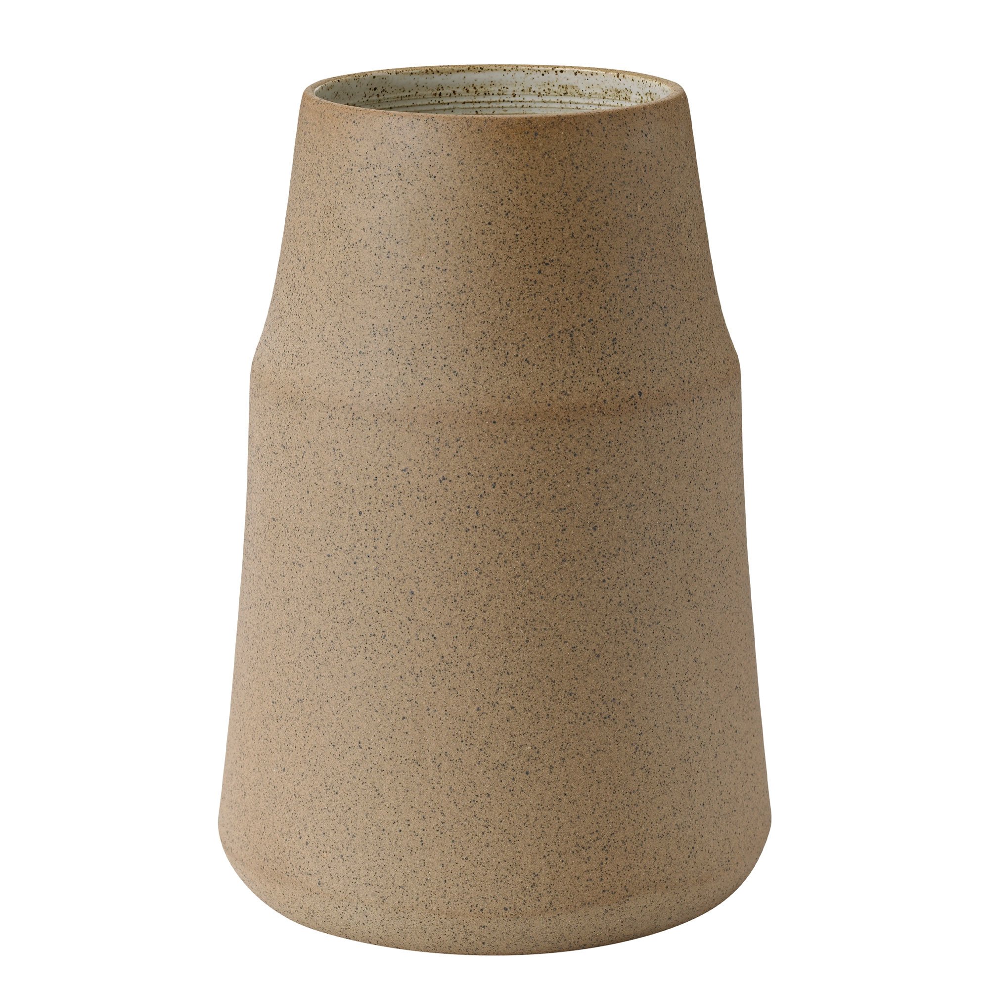 Knabstrup Clay vase 18 cm warm sand