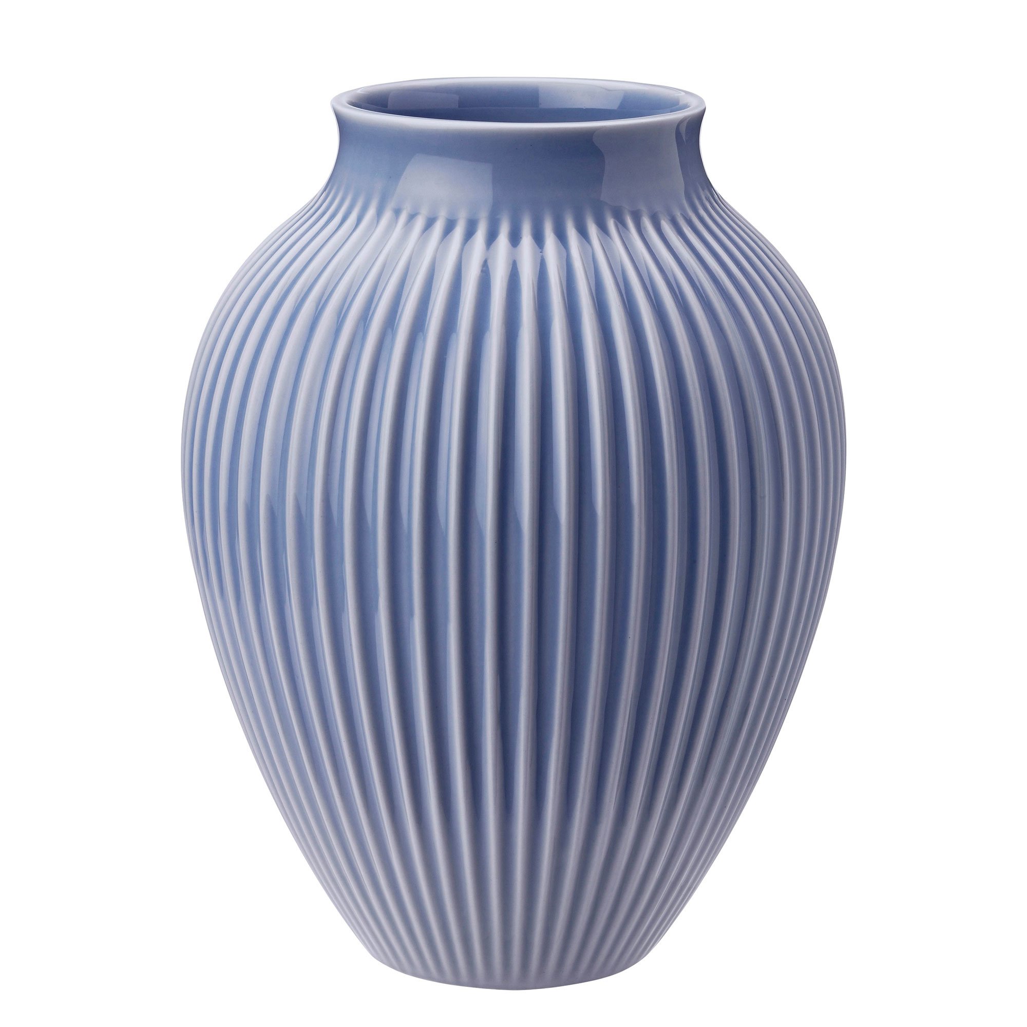 Knabstrup Ripple vase 20 cm lavendel