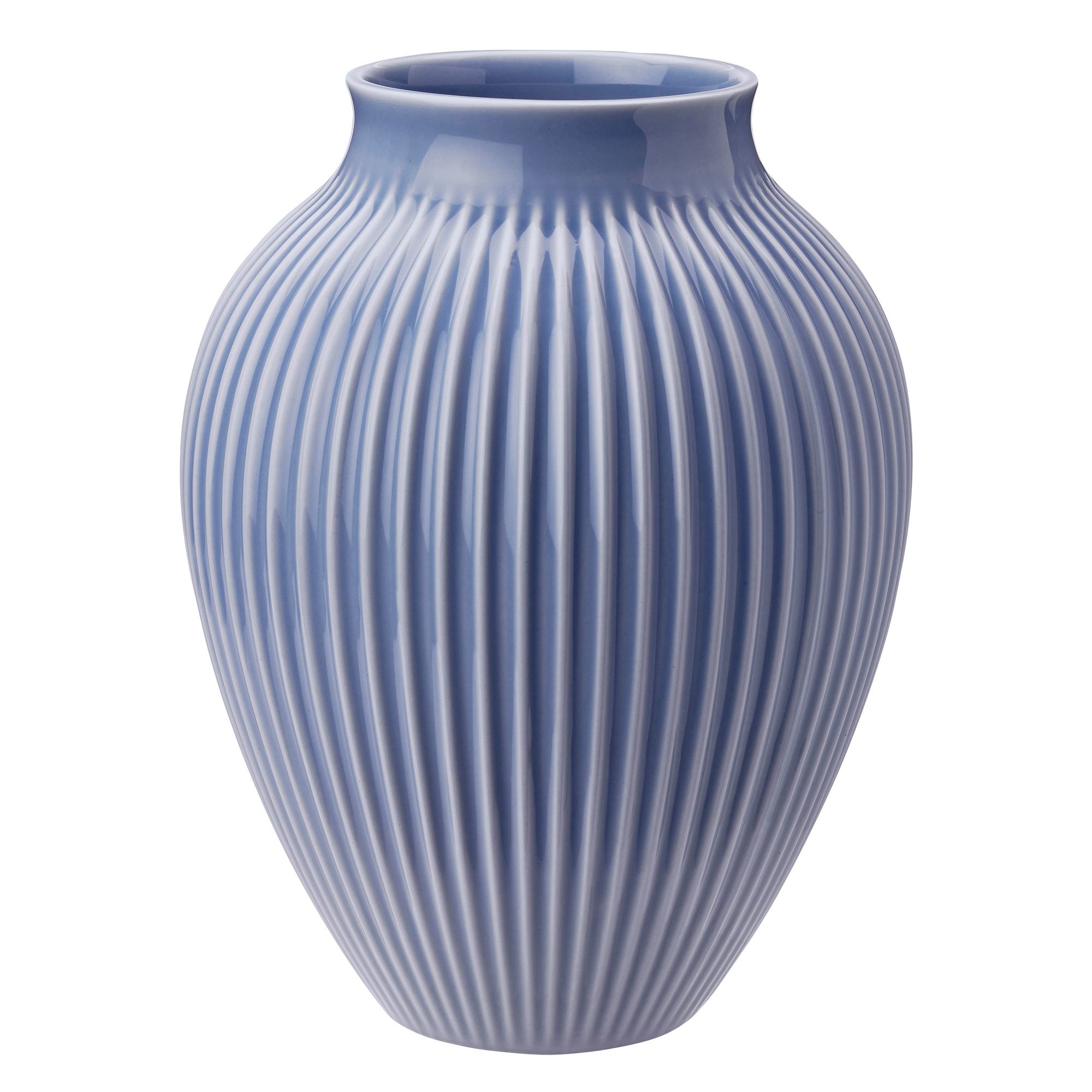 Knabstrup Ripple vase 27 cm lavendel