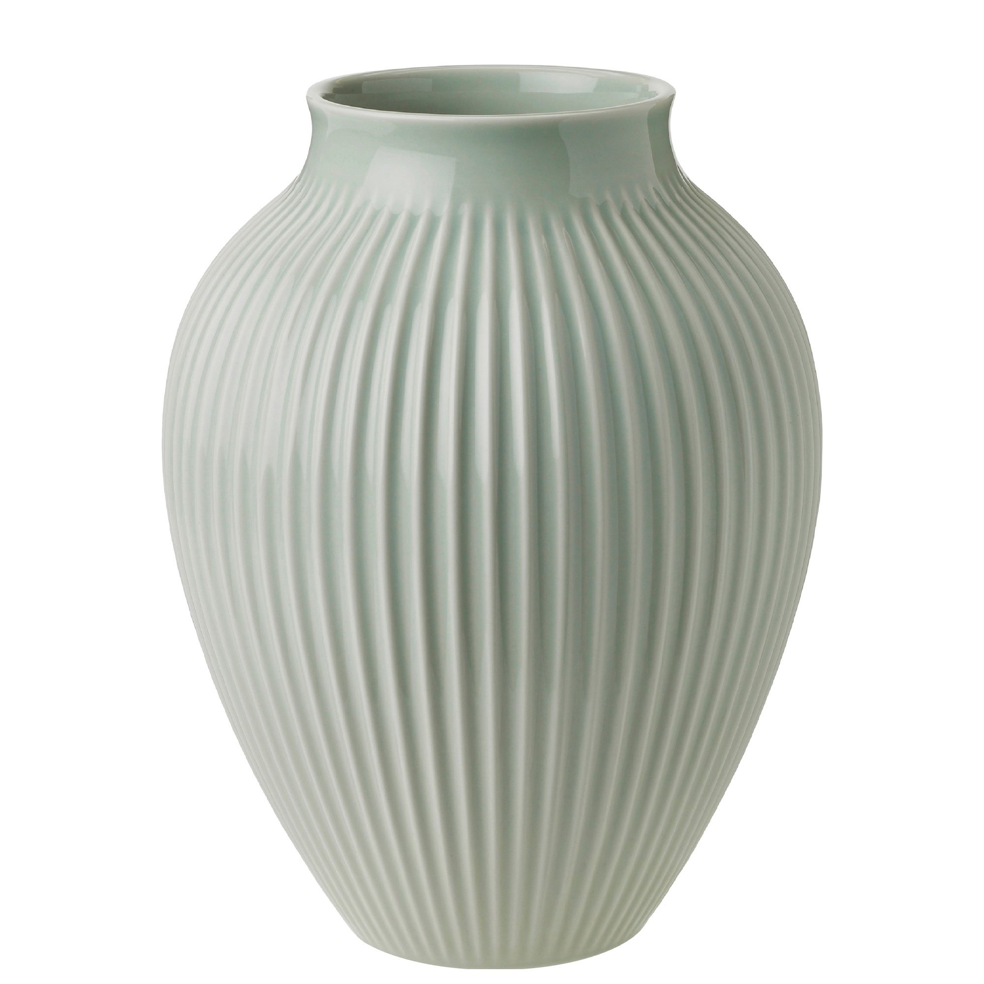 Knabstrup Ripple vase 27 cm mint