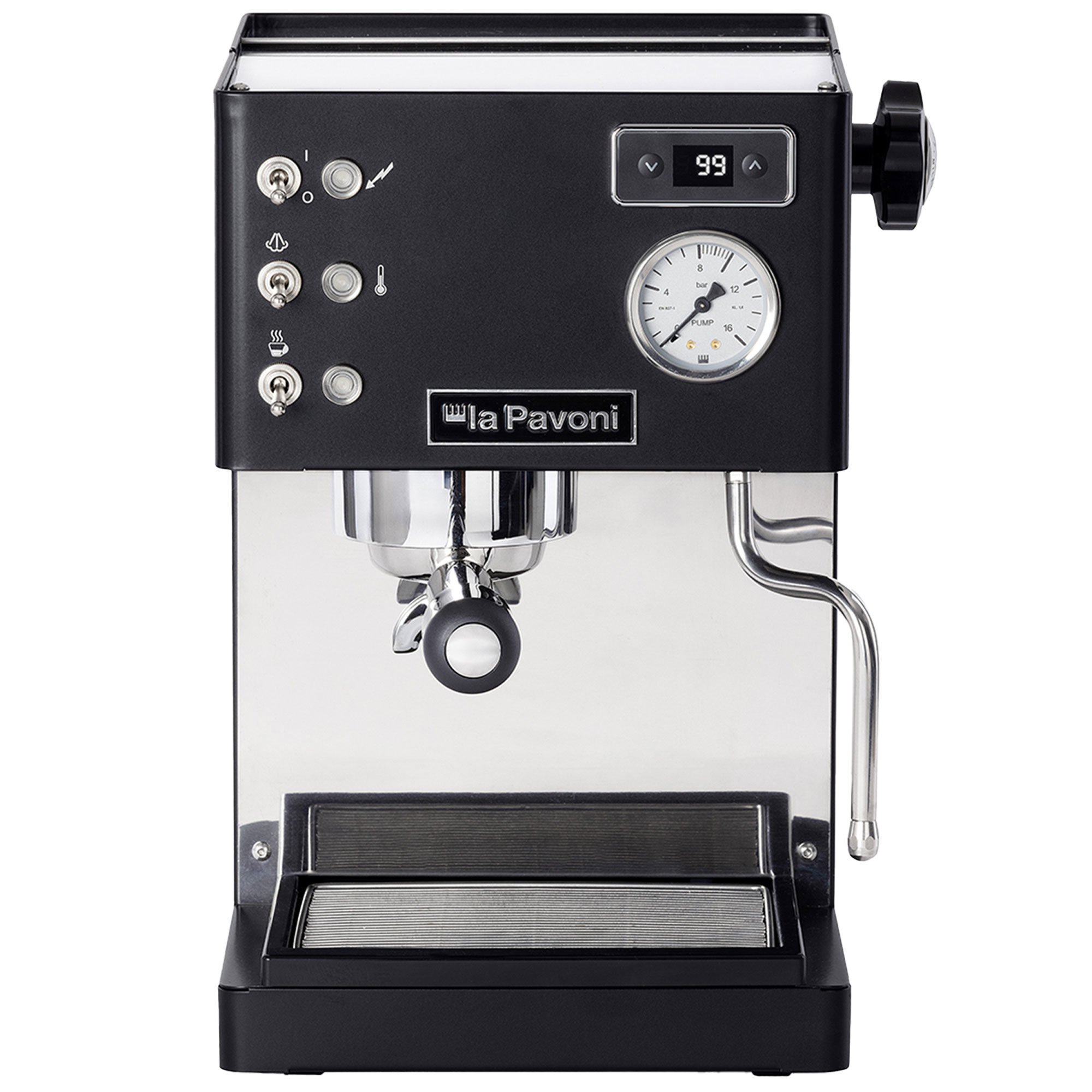Läs mer om La Pavoni Casa Bar PID espressomaskin, svart