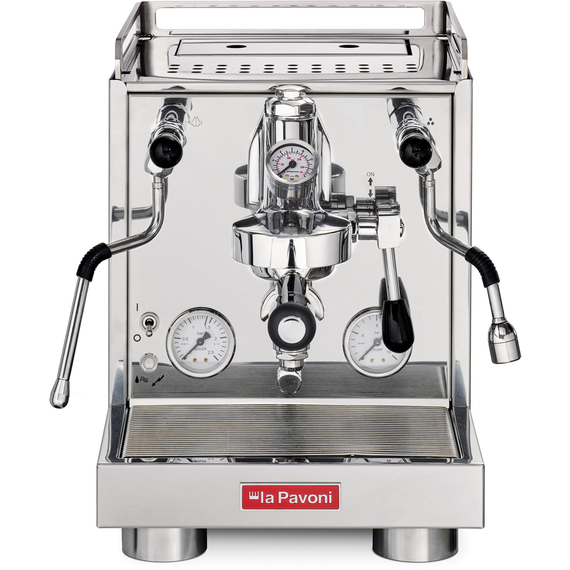 Läs mer om La Pavoni Cellini Evolution kaffemaskin, polerat stål