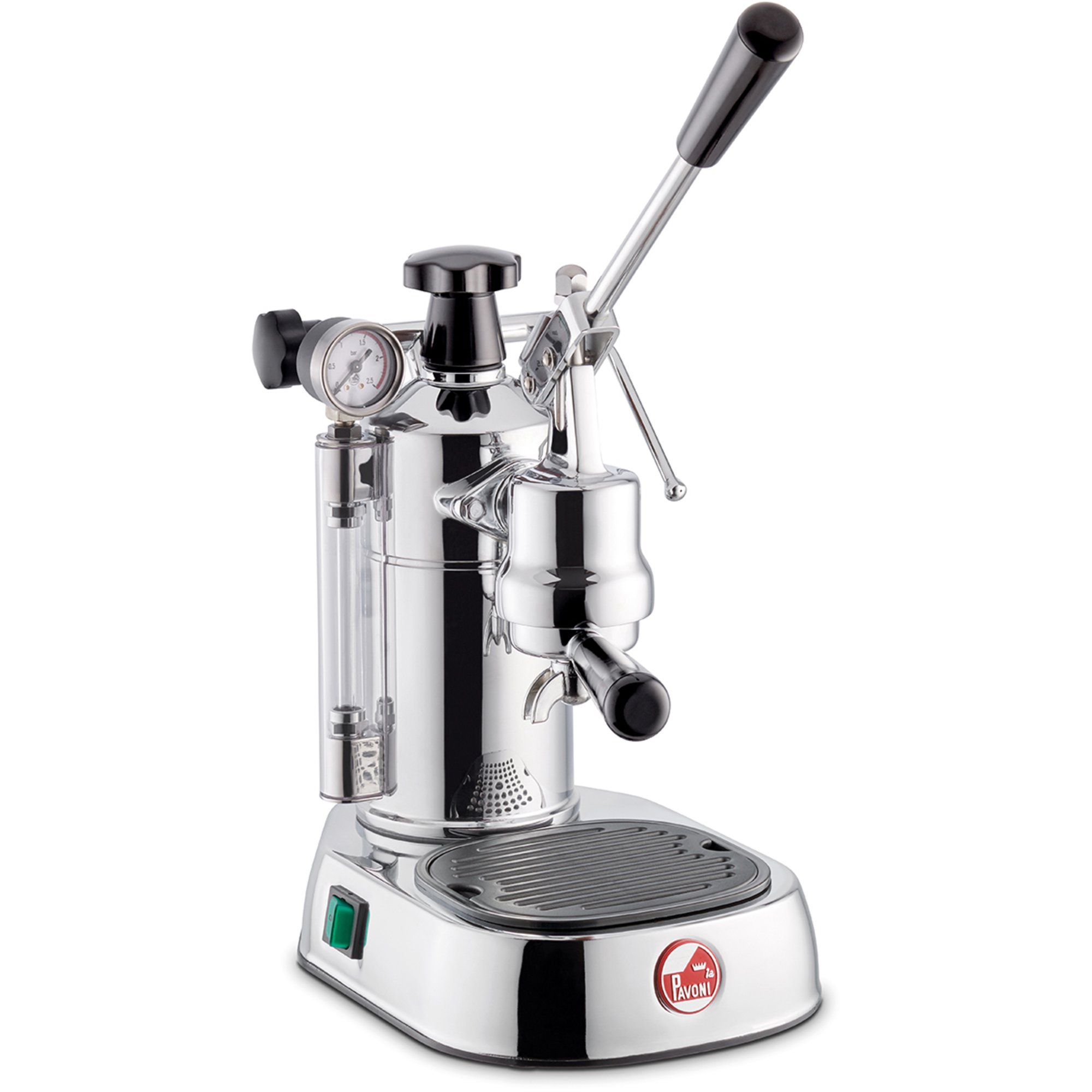 La Pavoni Professional Espressomaskine Stål, Sort håndtag LPLPLQ01EU