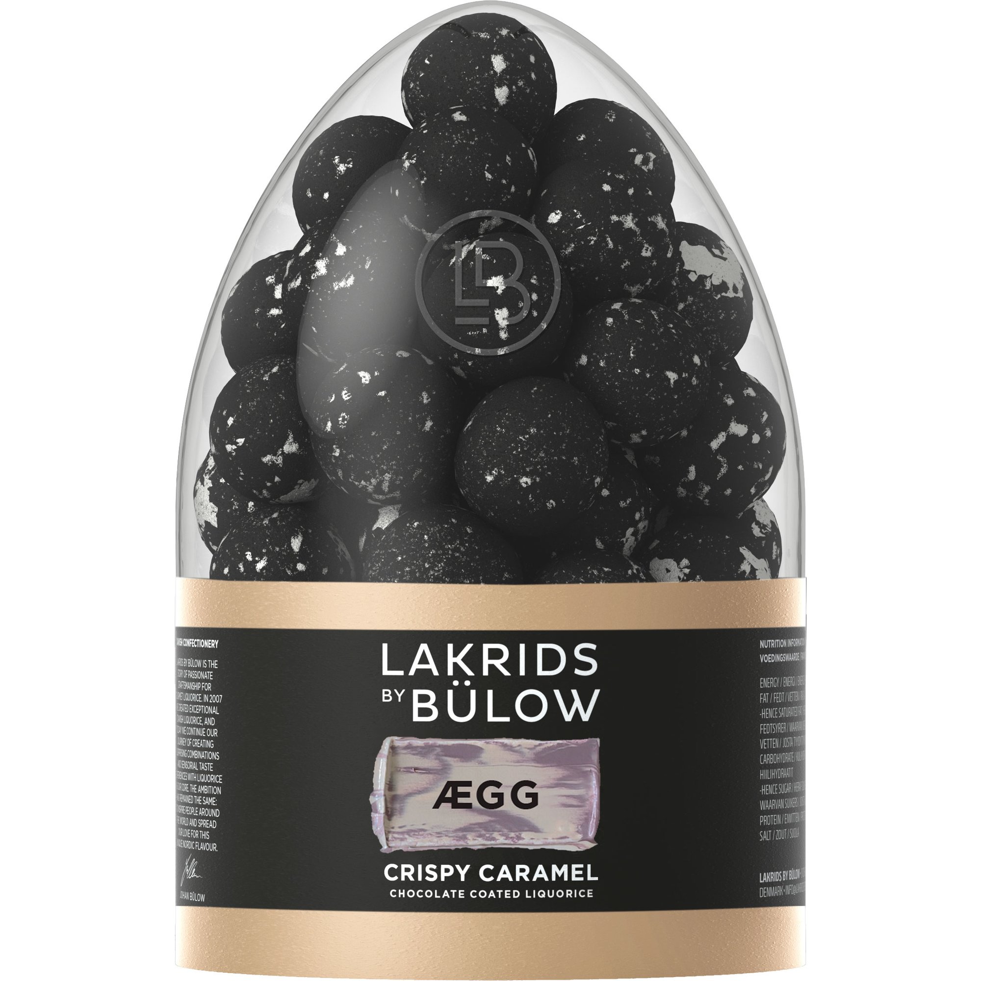 Läs mer om Lakrids by Bülow Ägg Crispy Caramel 485 g