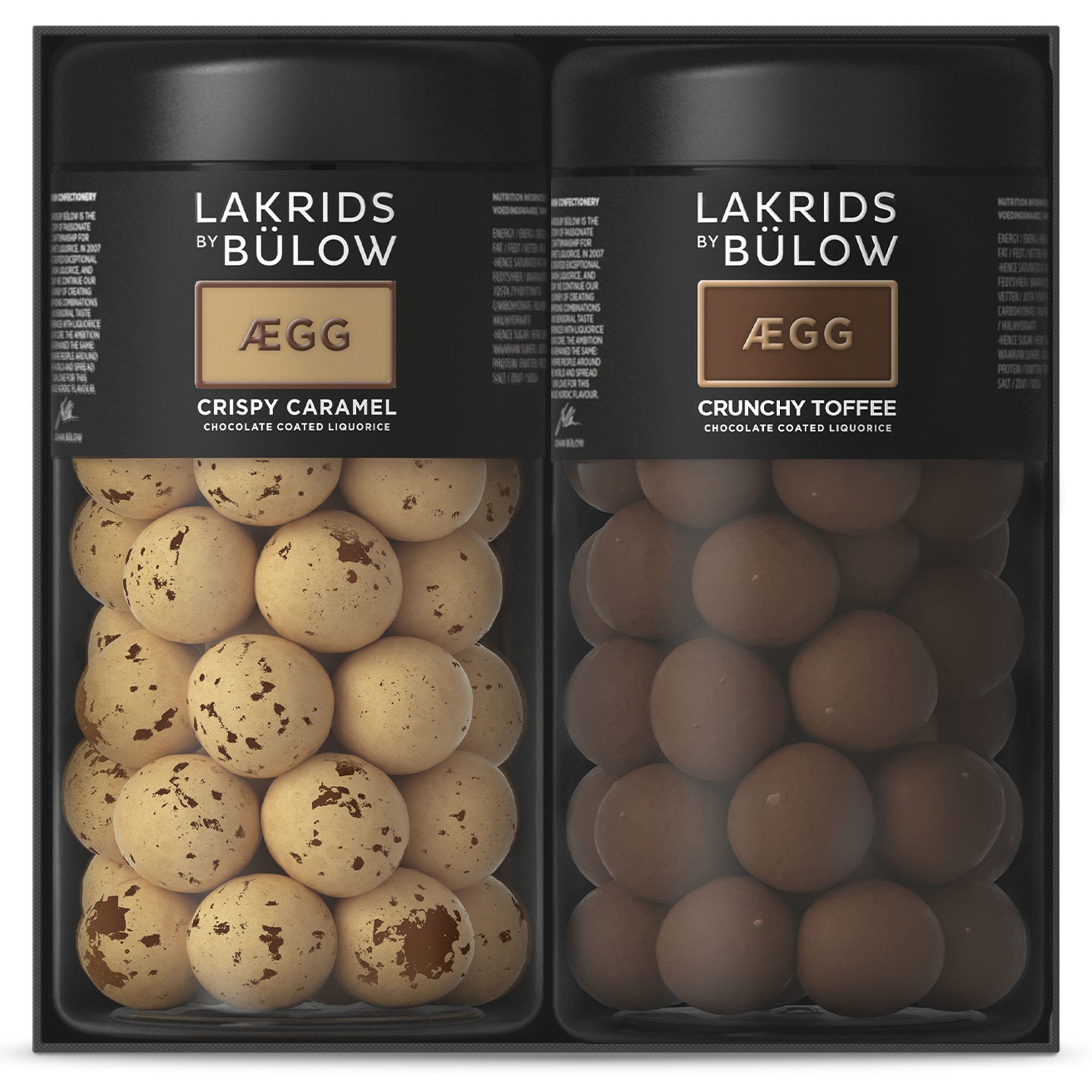 Lakrids by Bülow Black Box Regular Crispy Caramel/Crunchy Toffee