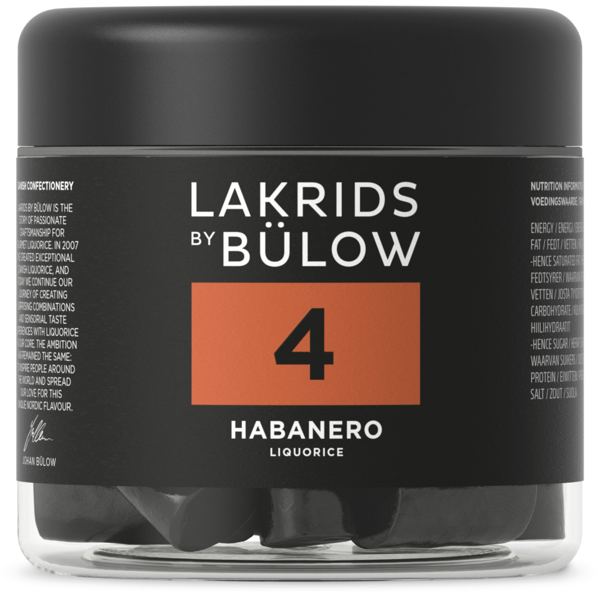 Lakrids by Bülow Small No. 4 – Habanero 125 g.