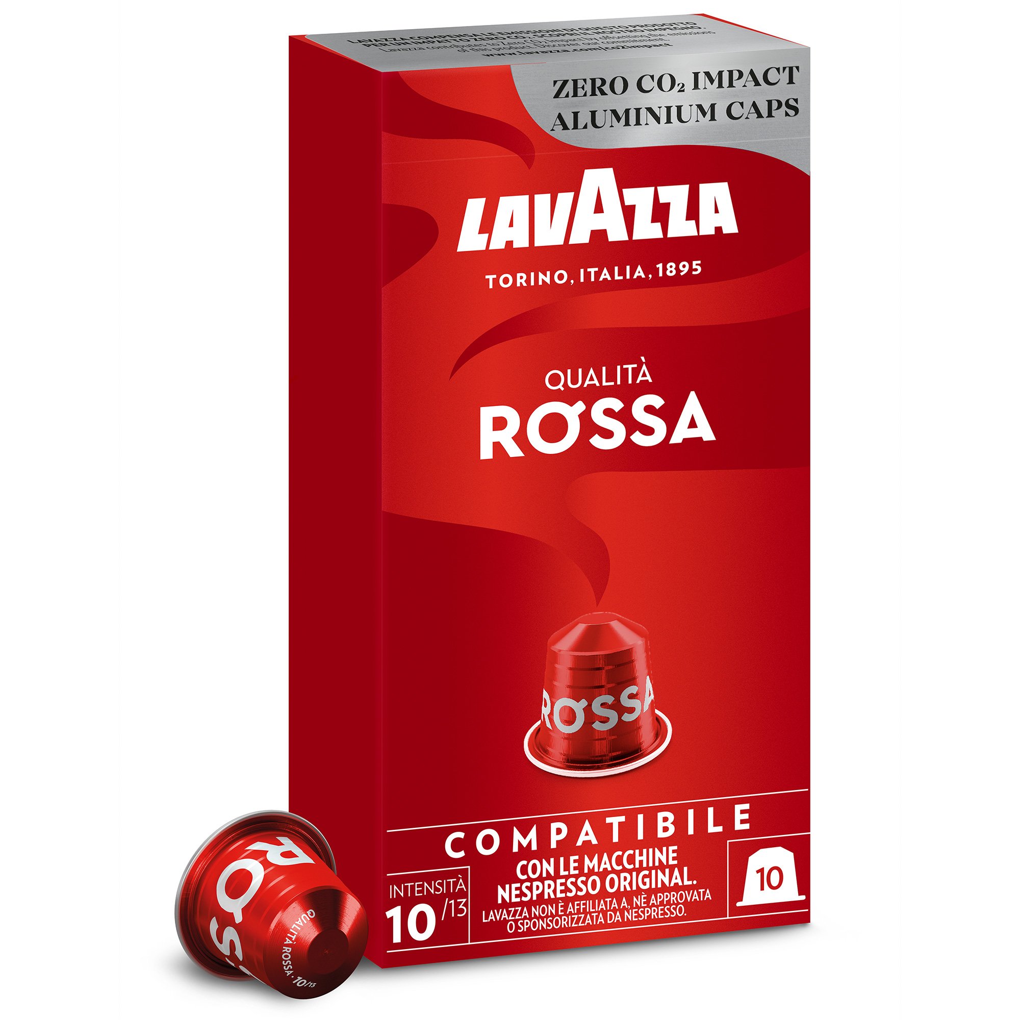 Lavazza QualitÃ  Rossa kaffekapsler, 10 stk