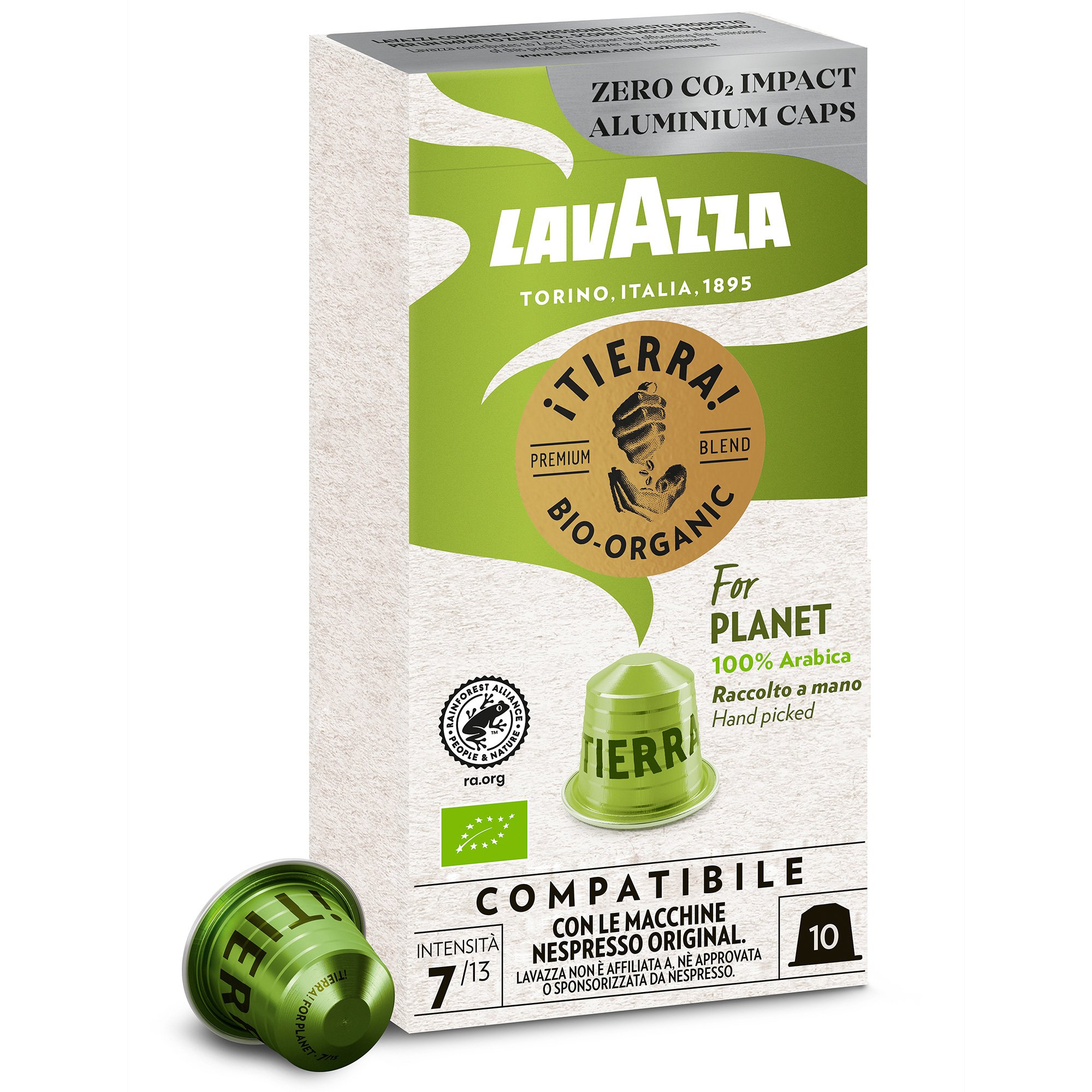Läs mer om Lavazza ¡Tierra! For Planet Organic kaffekapslar, 10 st