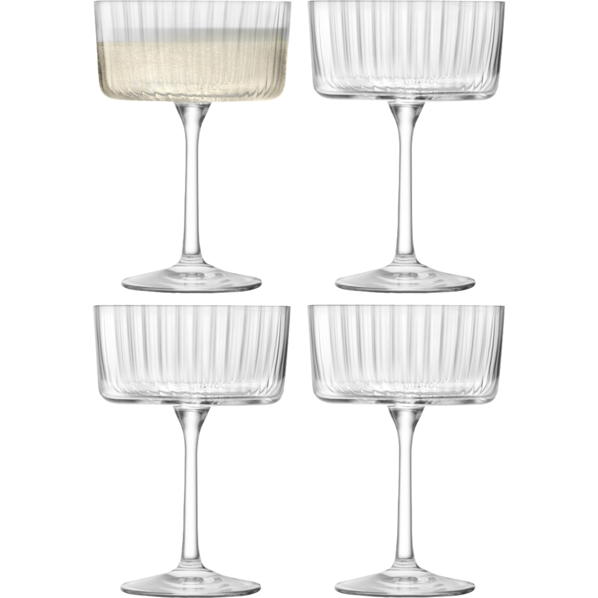 LSA Cocktail / champagneglas Gio line 4 st