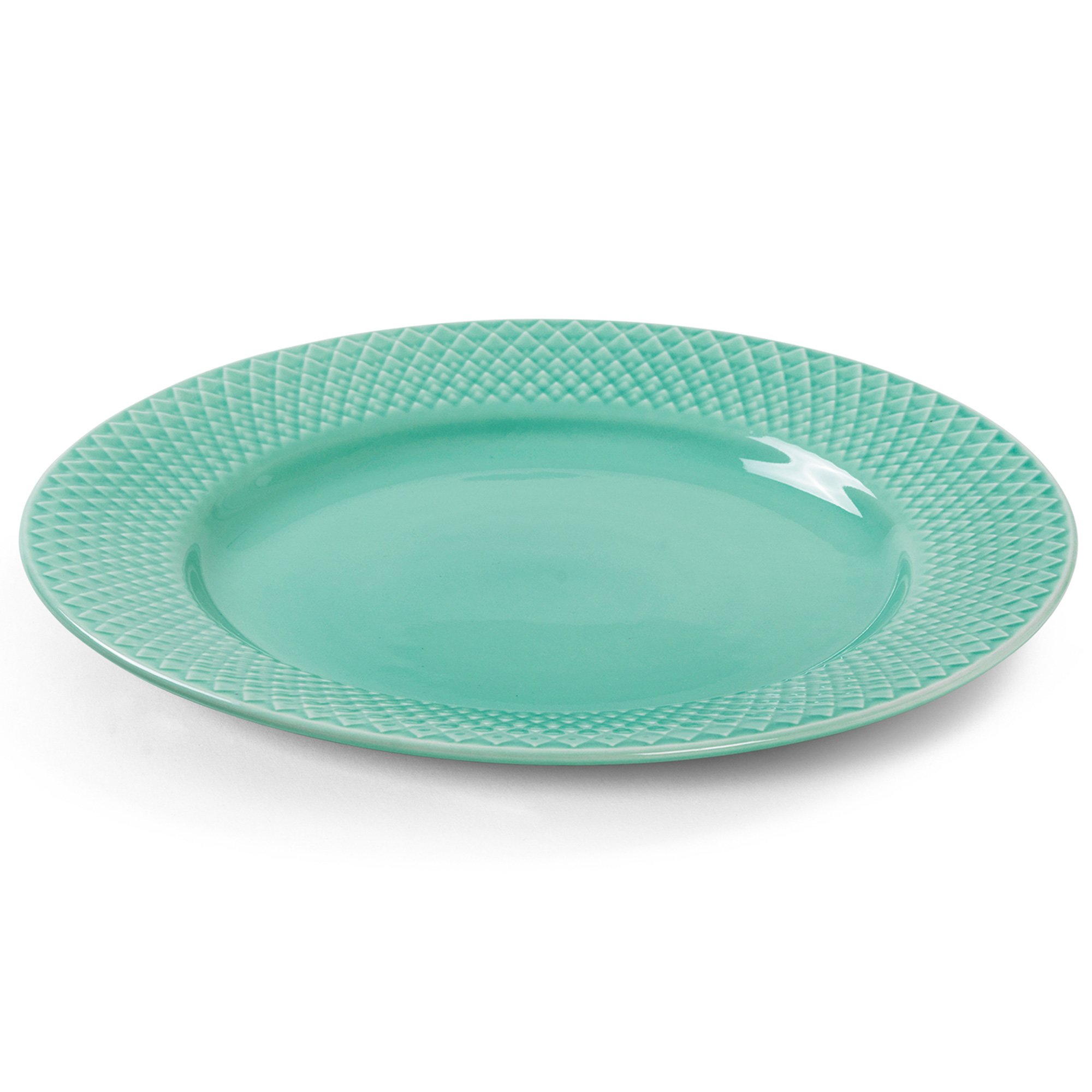 Lyngby Porcelæn Rhombe Color frokosttallerken, 21 cm