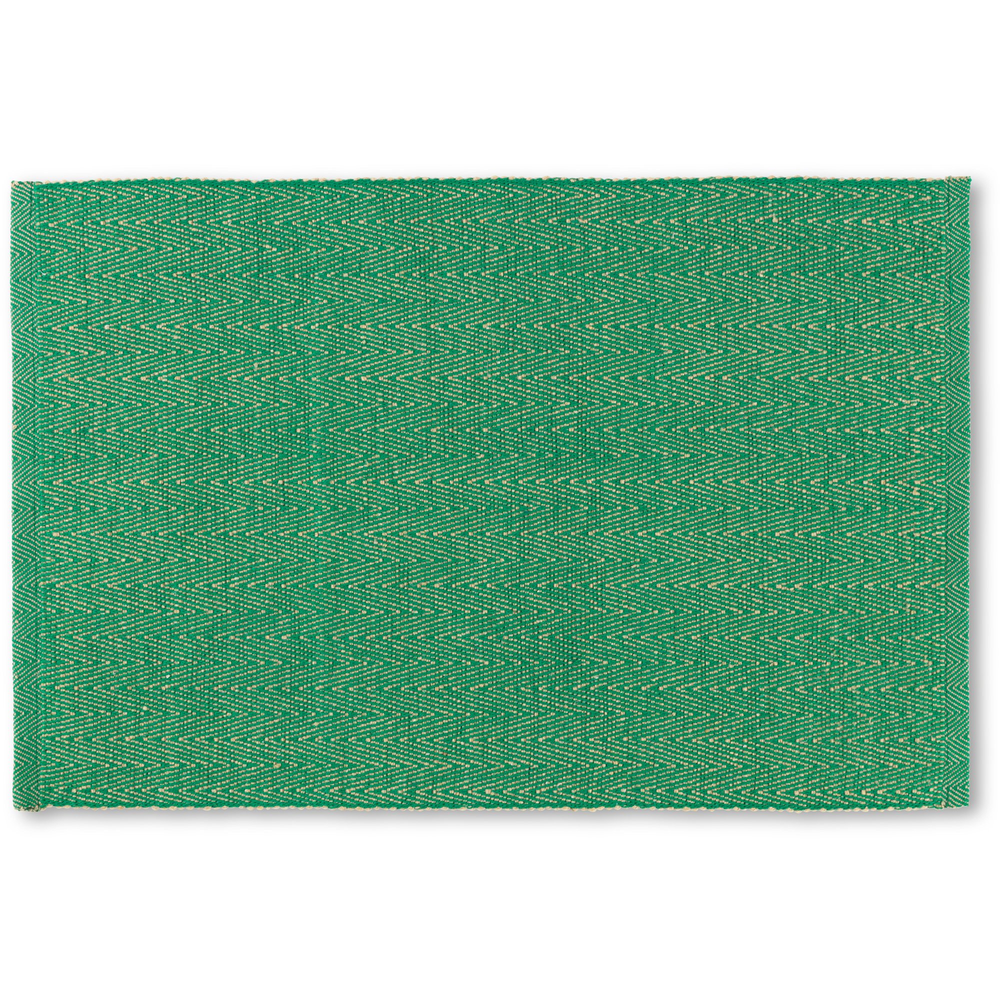 Lyngby Porcelæn Herringbone bordbrikke grønn