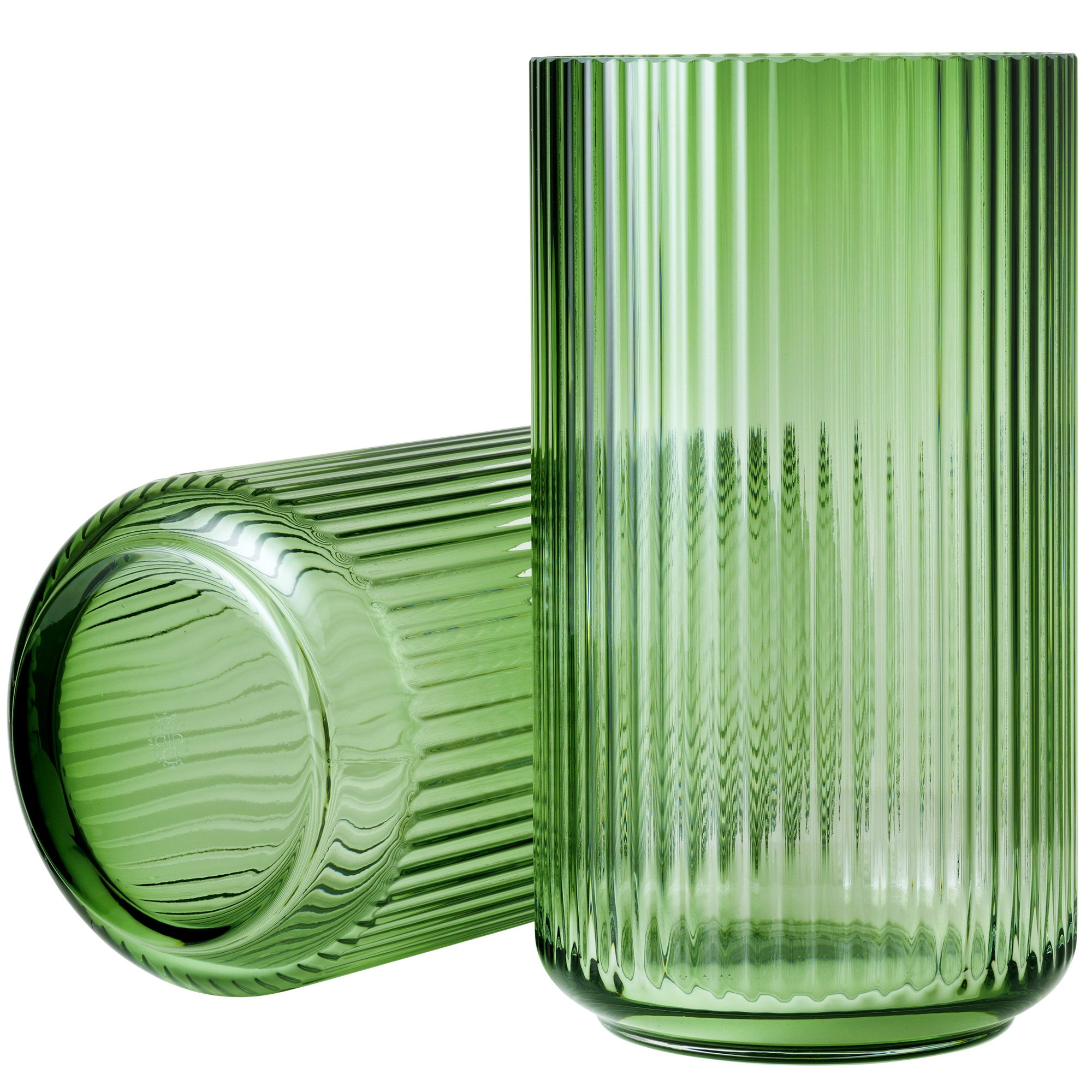 Läs mer om Lyngby Porcelæn Lyngbyvas 31 cm., glas - grön