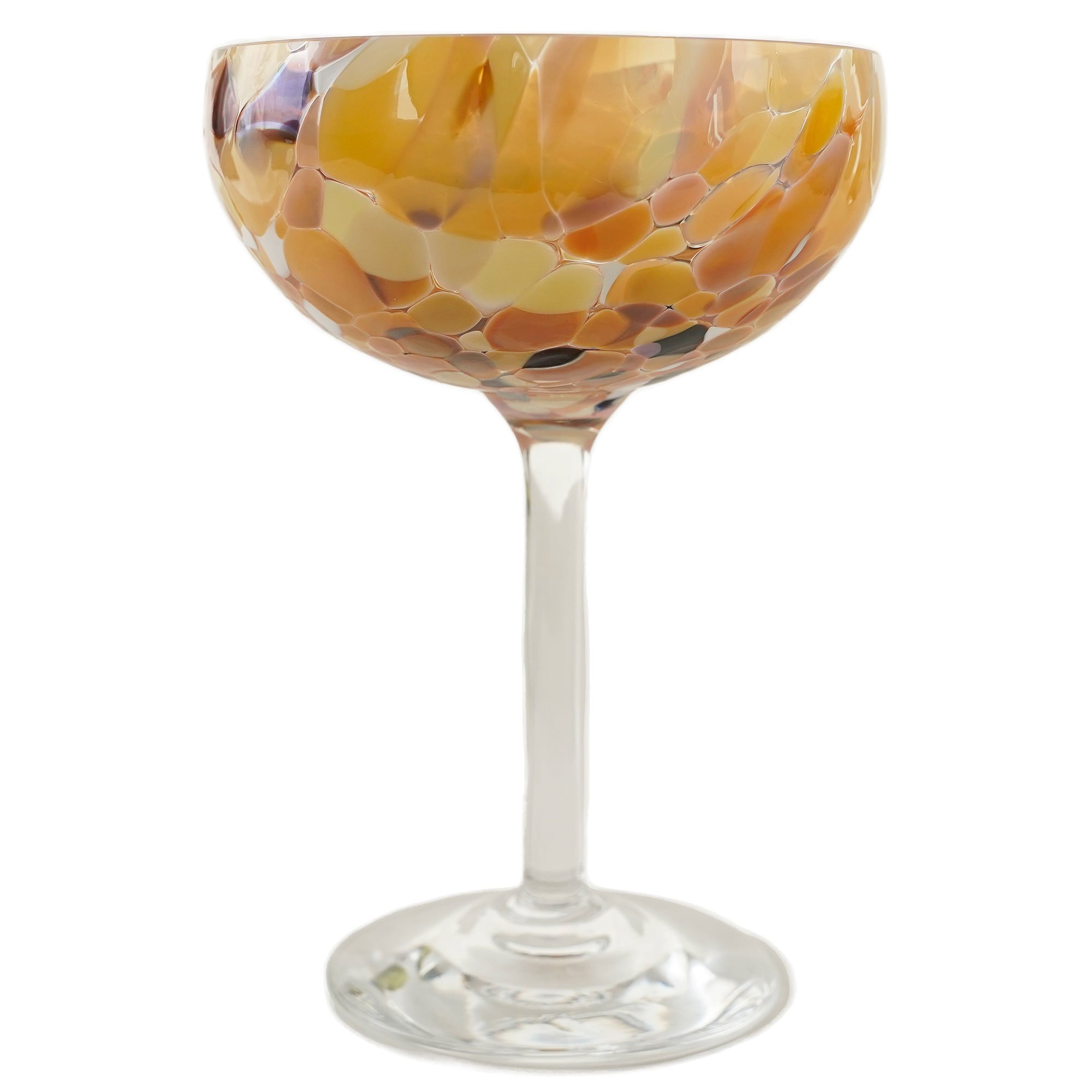 Läs mer om Magnor Swirl champagneglas 22 cl, brun