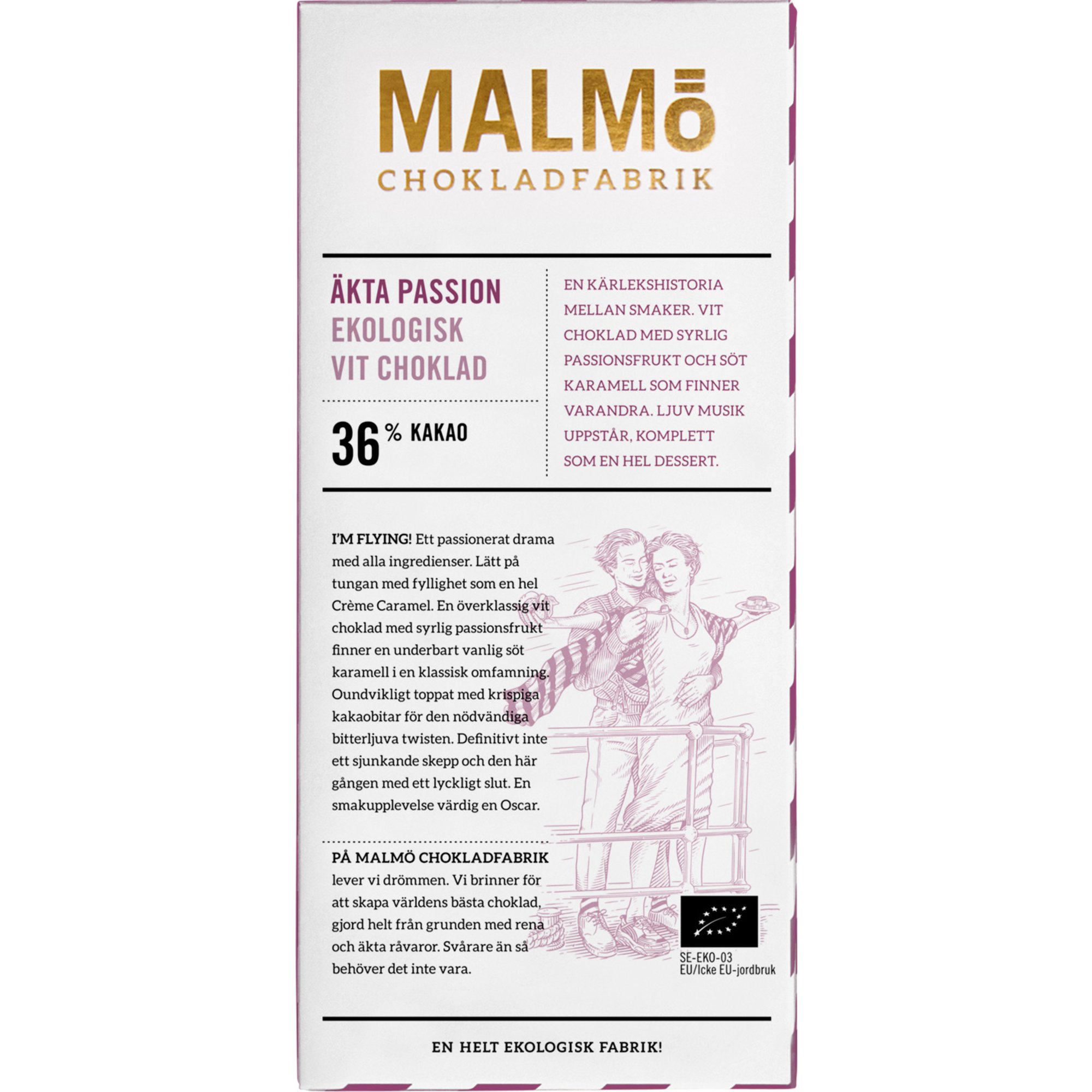 Läs mer om Malmö Chokladfabrik Äkta Passion 36%