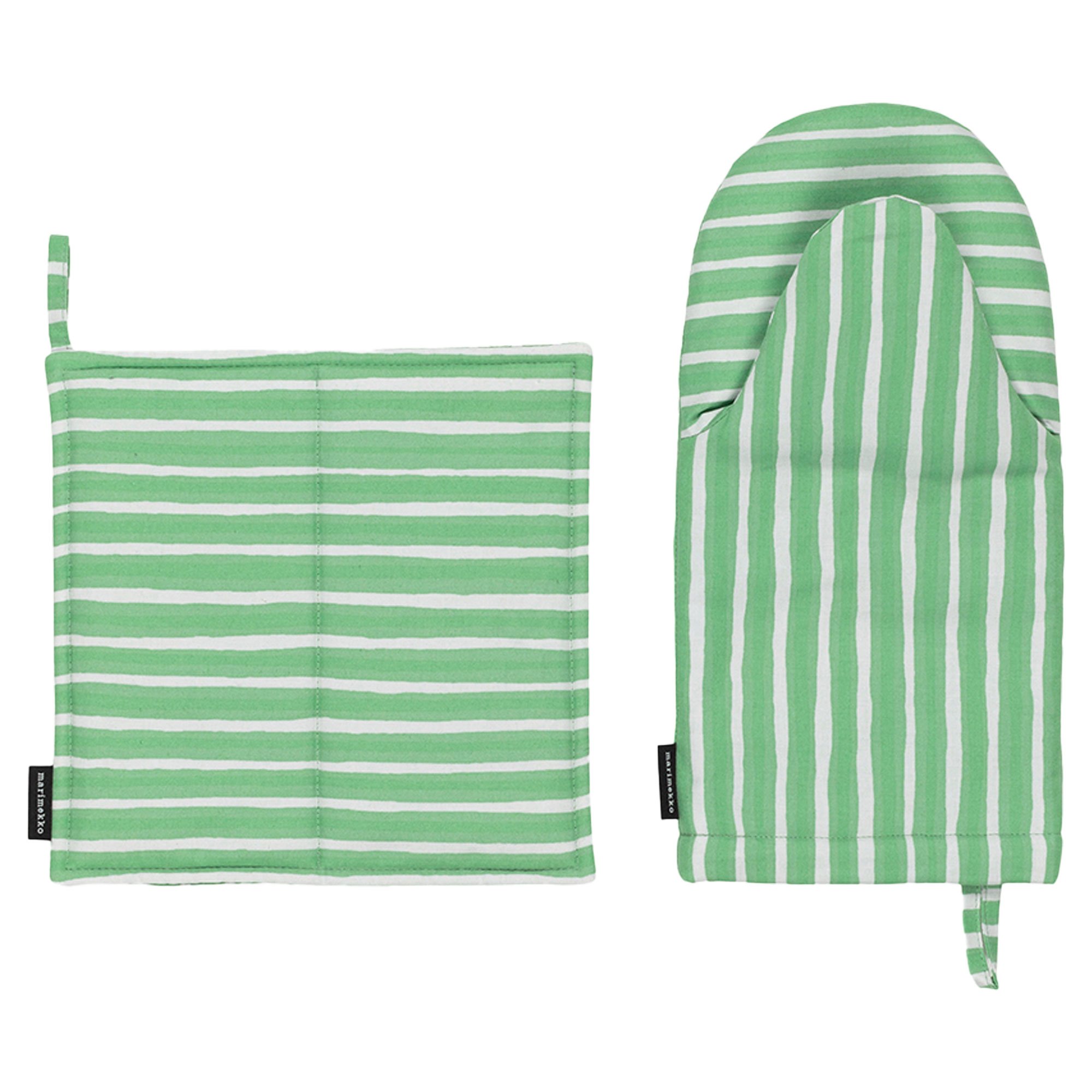Marimekko Piccolo kökstextil-set grön
