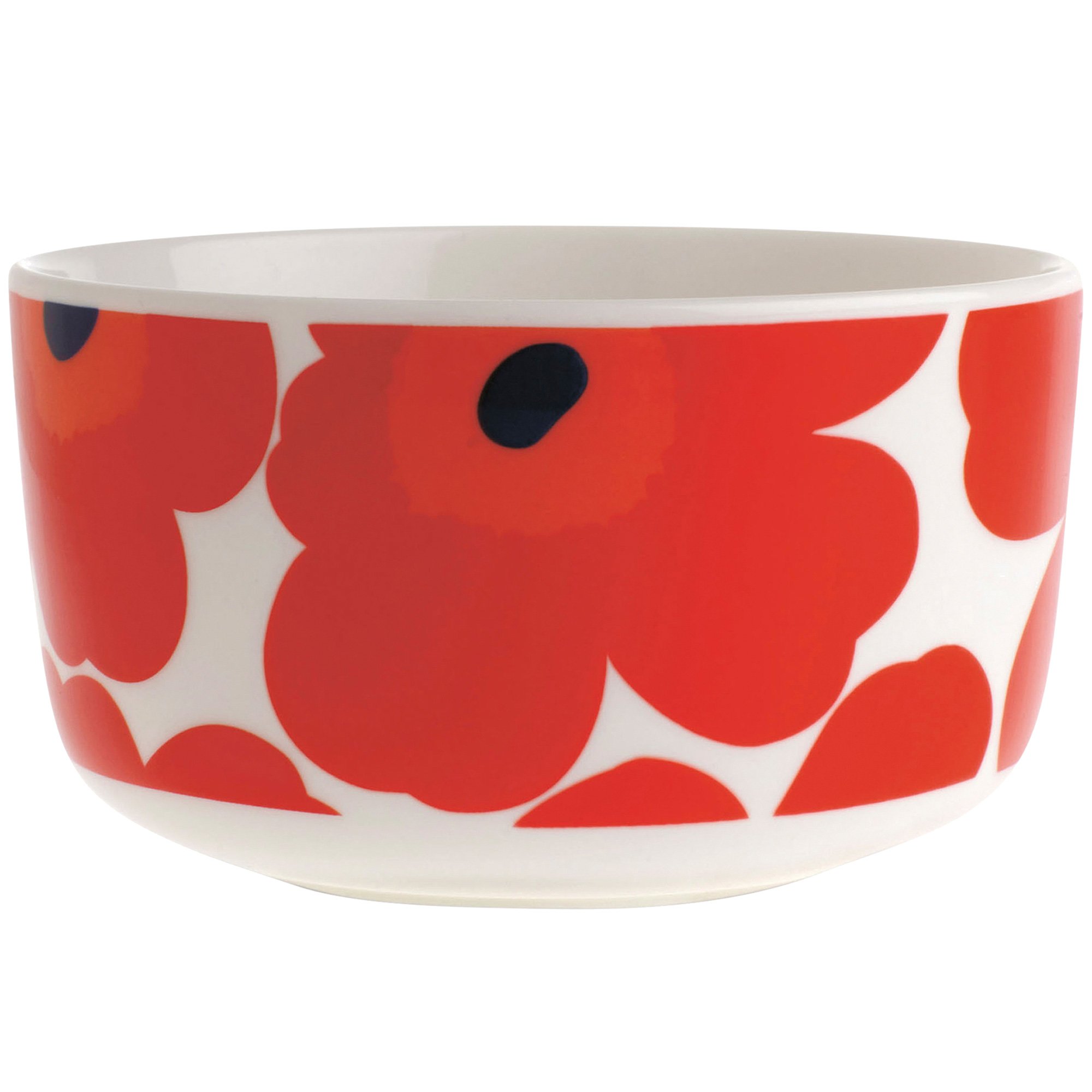 Marimekko Unikko skål, 5 dl., rød