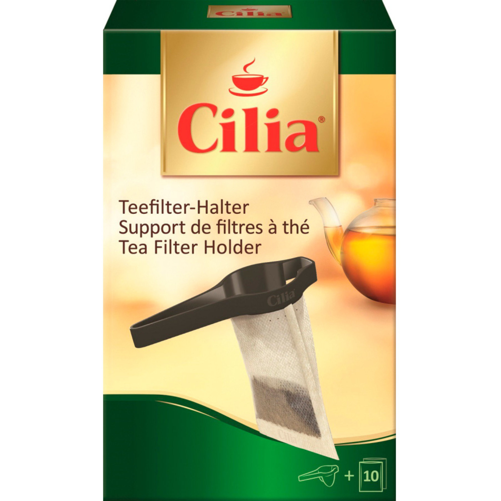 Melitta Cilia Tefilterholder og 10 tefiltre