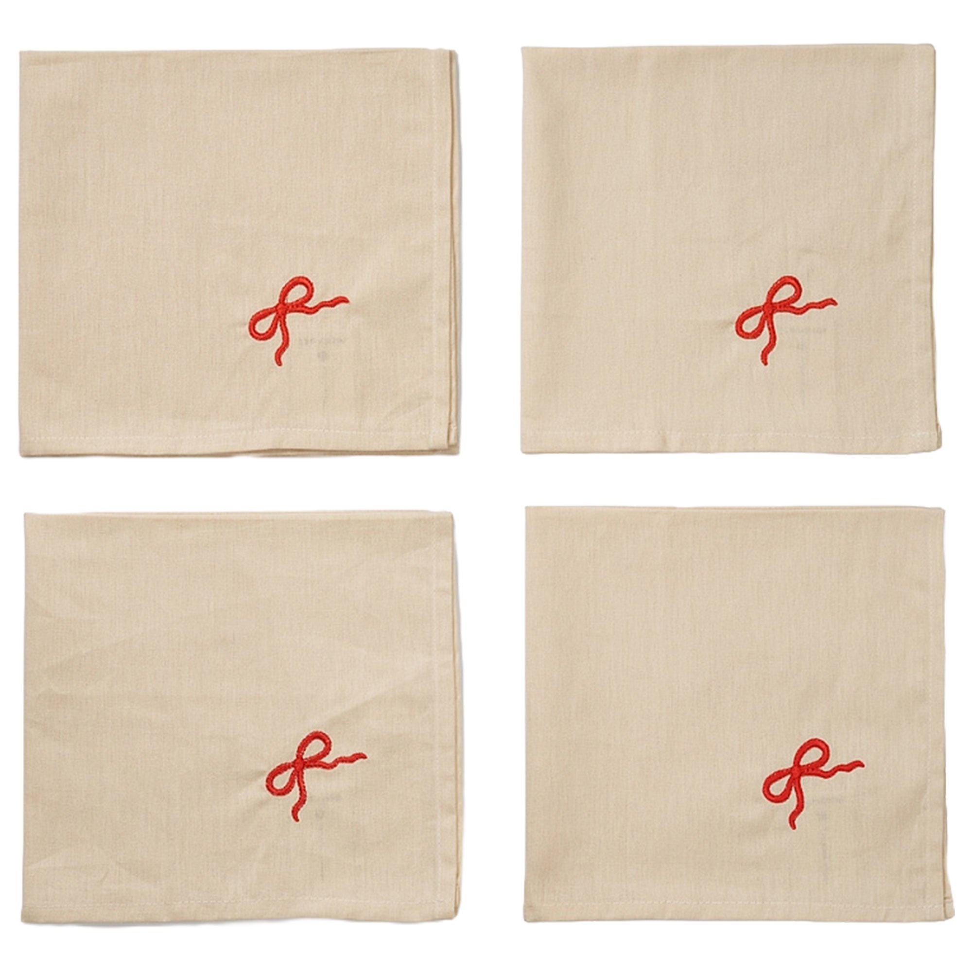 Läs mer om Midnatt Bow servett 40x40 cm 4-pack