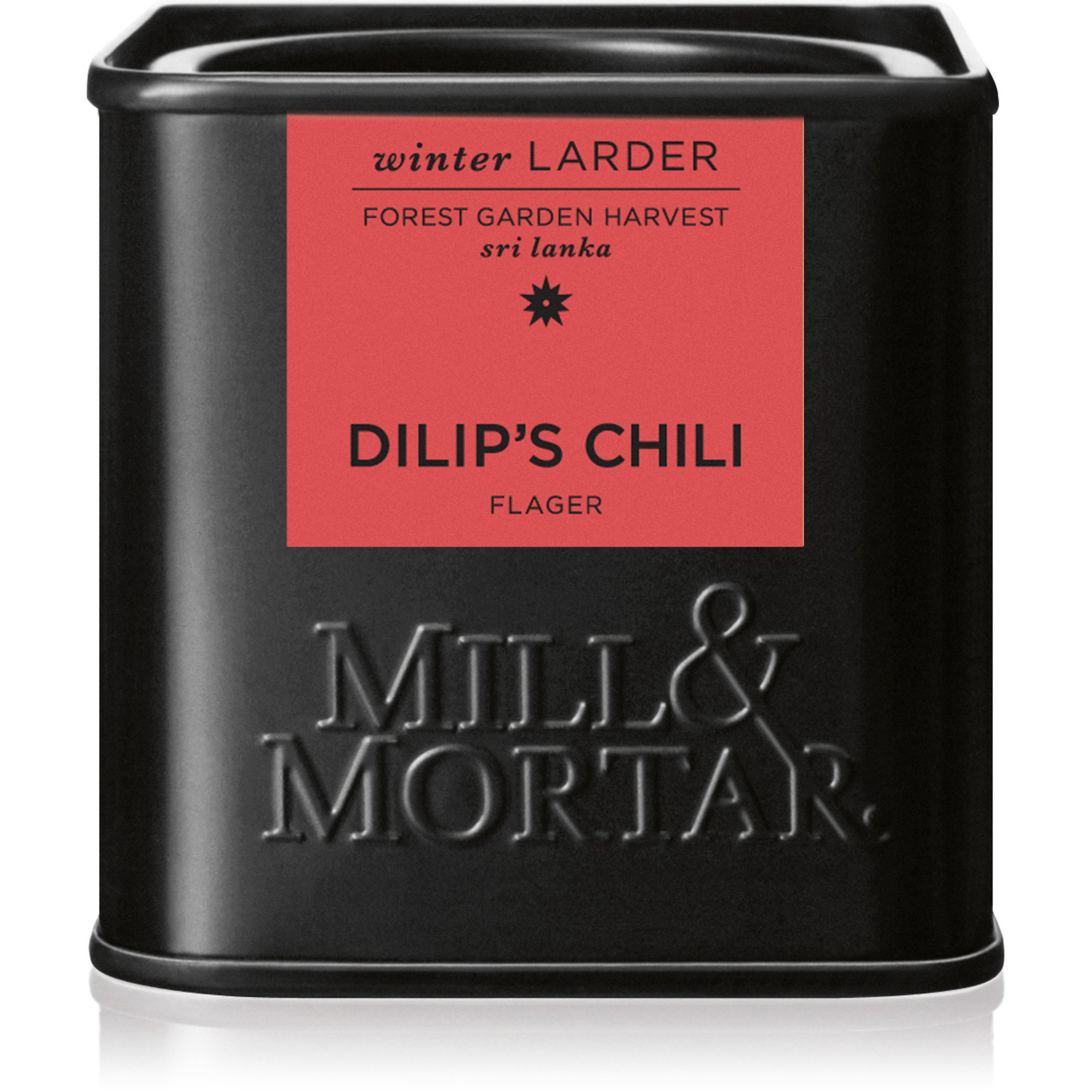 Mill & Mortar Dilip’s Chili i flak