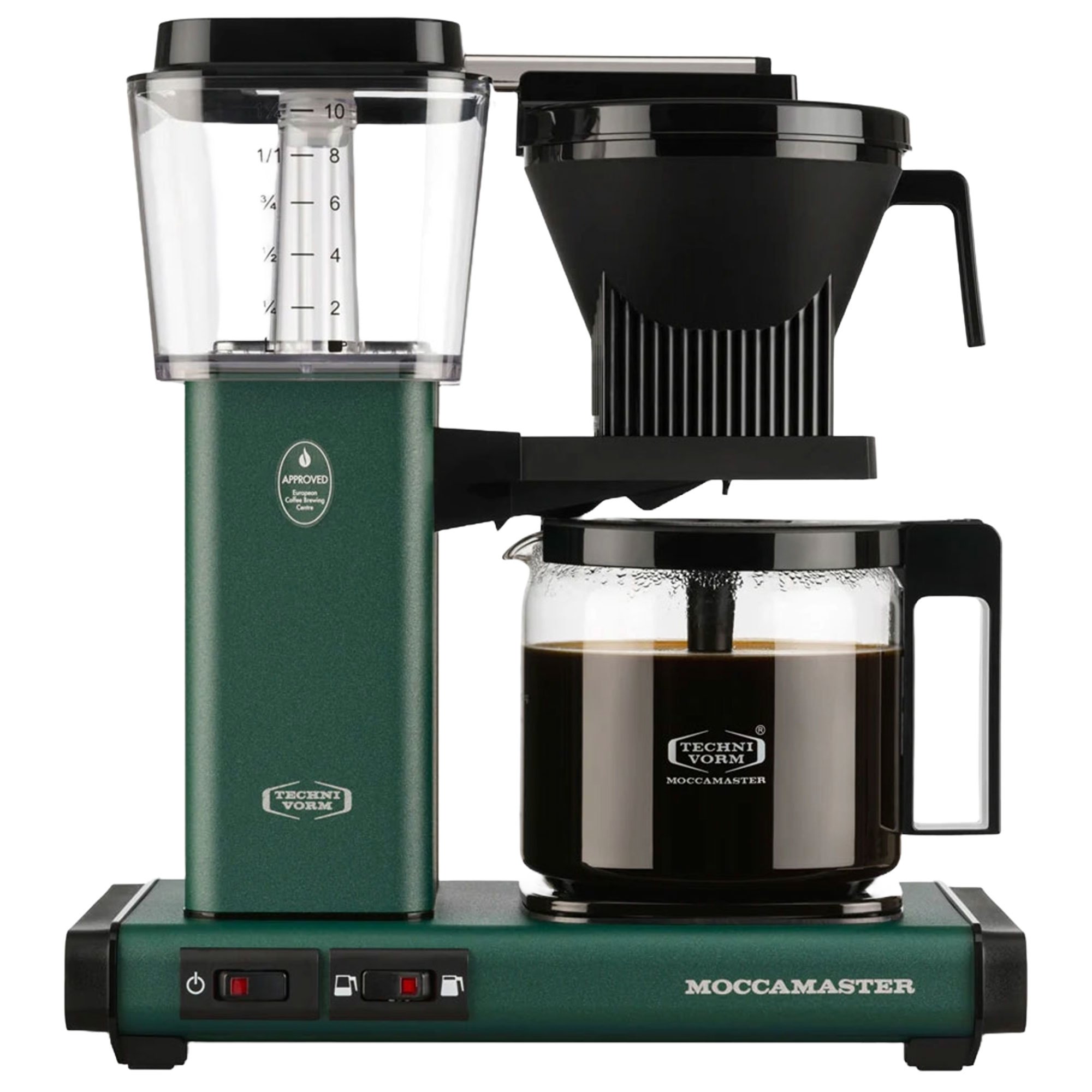 Moccamaster Optio kaffetrakter forest green